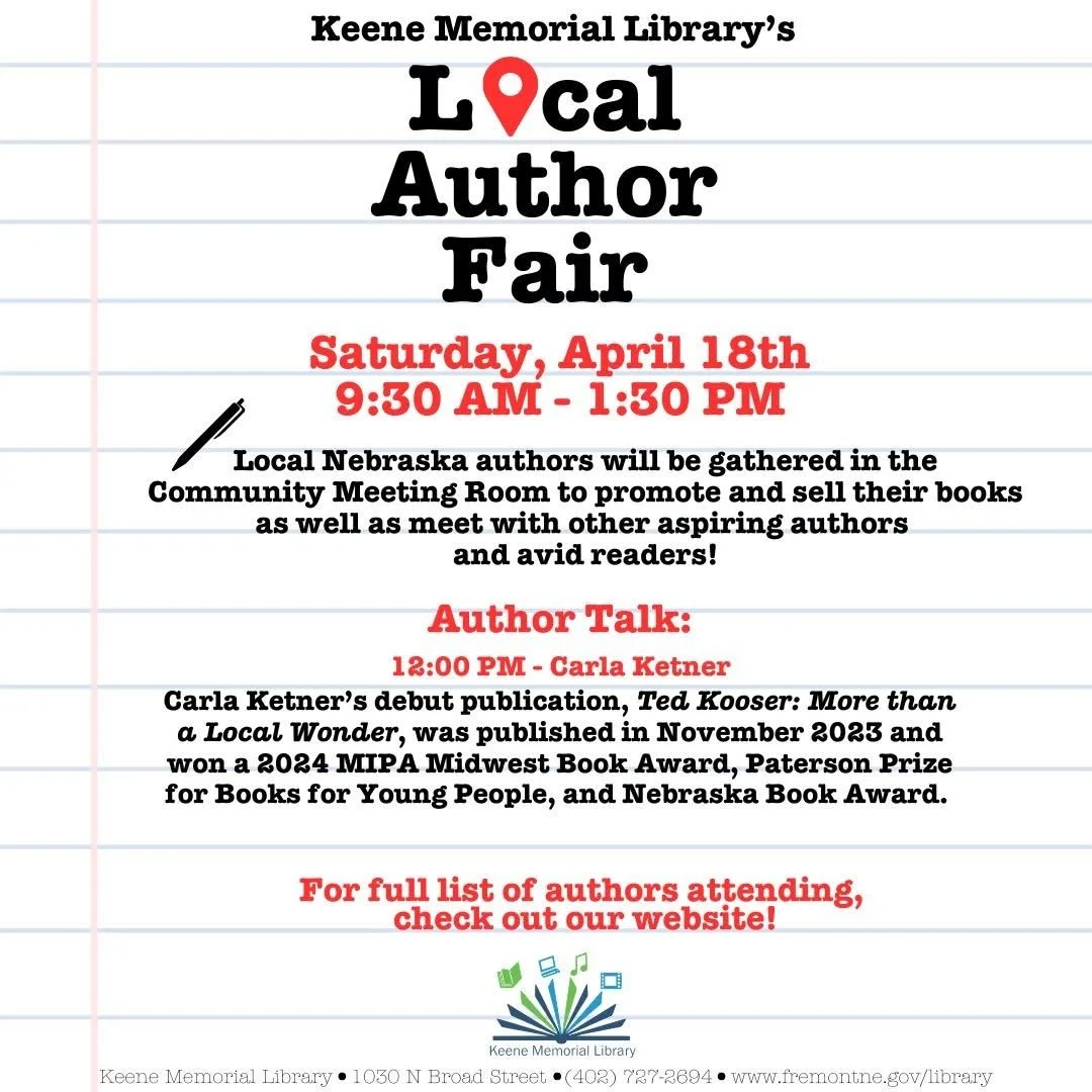 Keene Memorial Library Author Fair