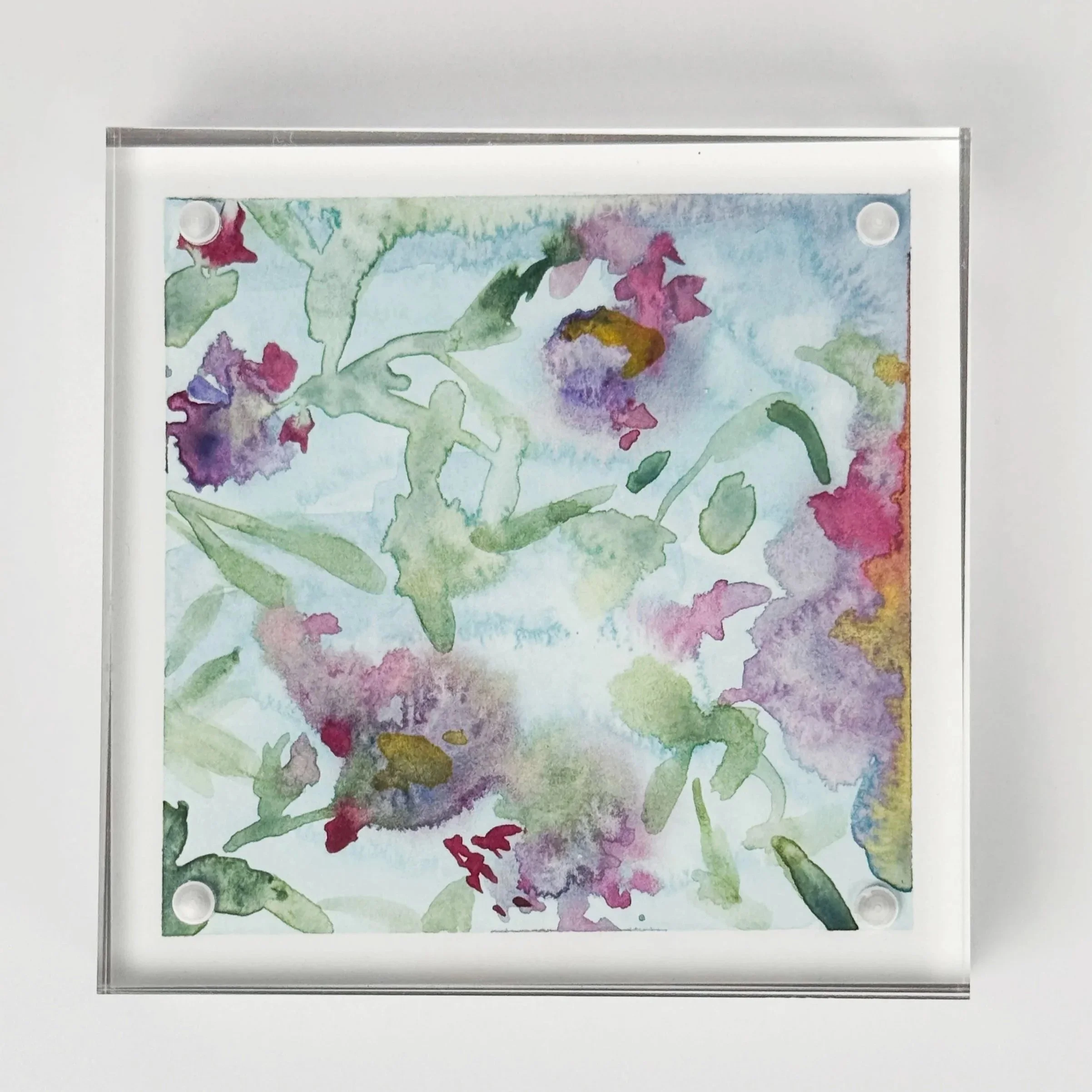 No.02 4"x4" watercolor on archival paper