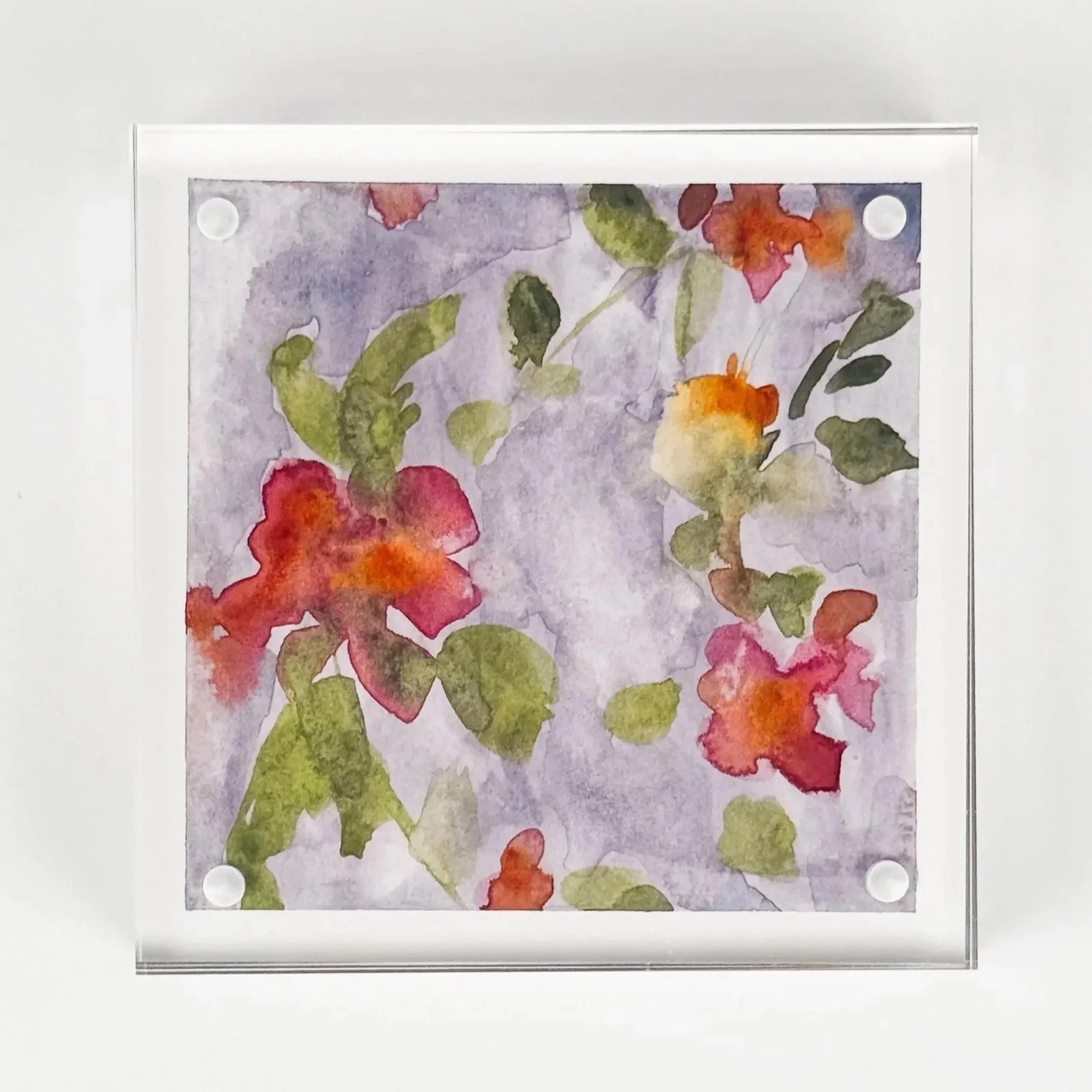 No.06 4"x4" watercolor on archival paper