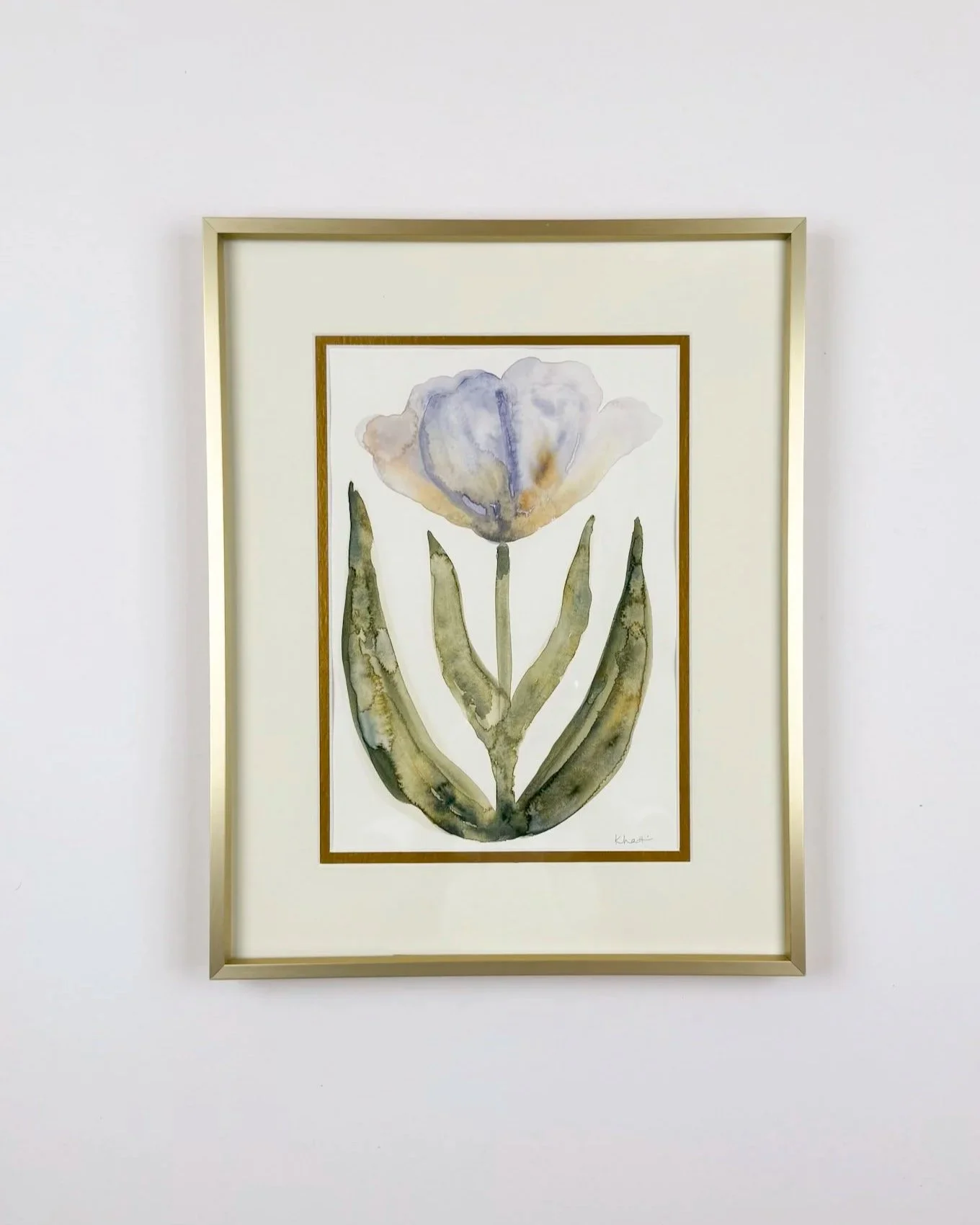 Tulip 7"x10" watercolor on archival paper