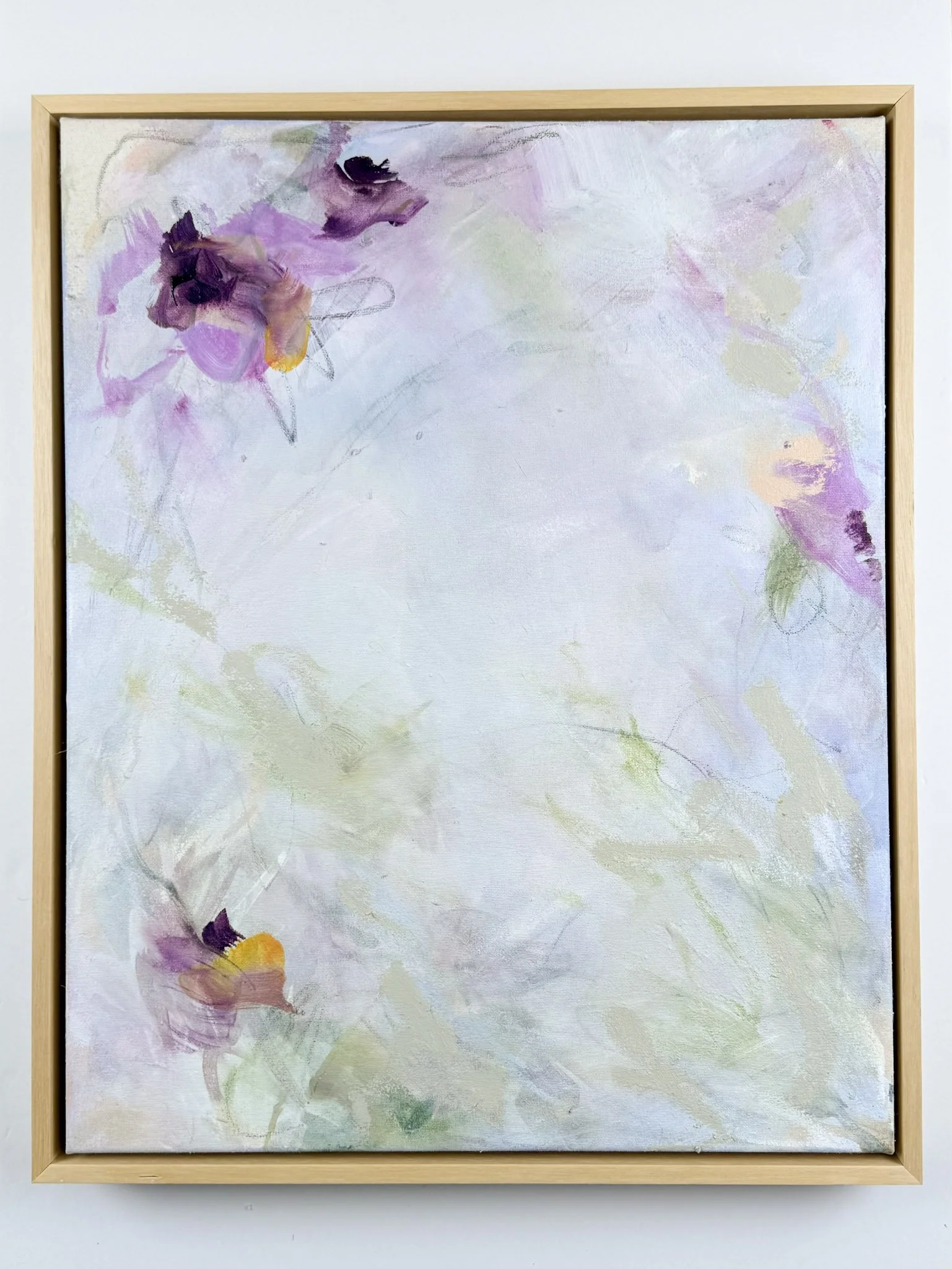 Periphery II 16"x20" acyrlic, ink, pencil on canvas