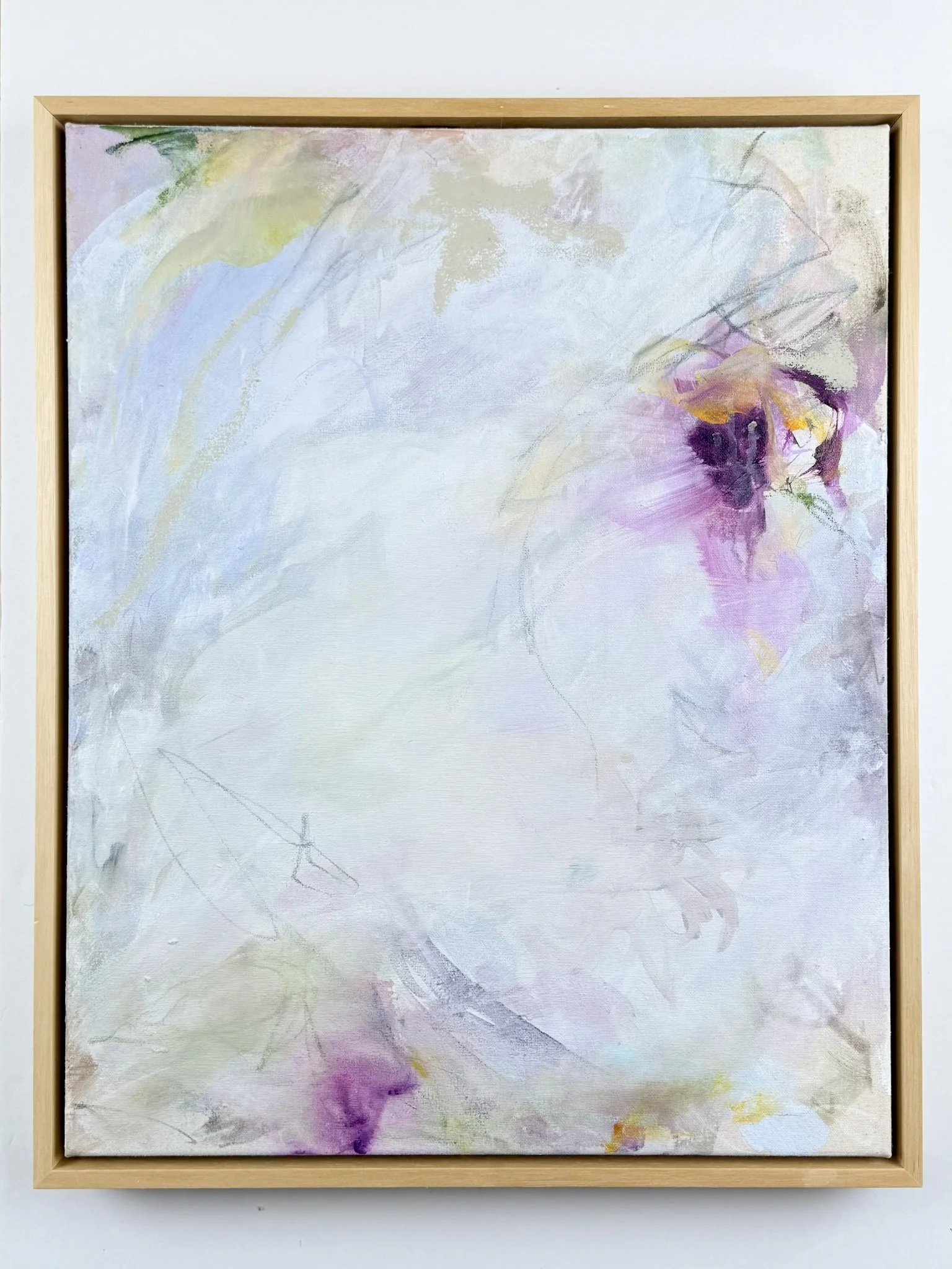 Periphery I 16"x20" acyrlic, ink, pencil on canvas