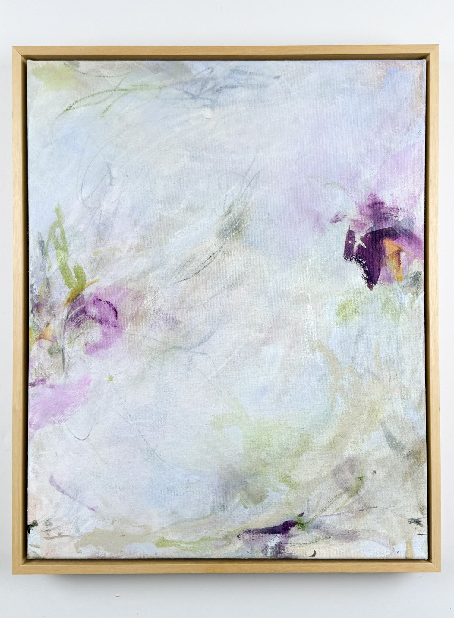 Periphery III 16"x20" acyrlic, ink, pencil on canvas