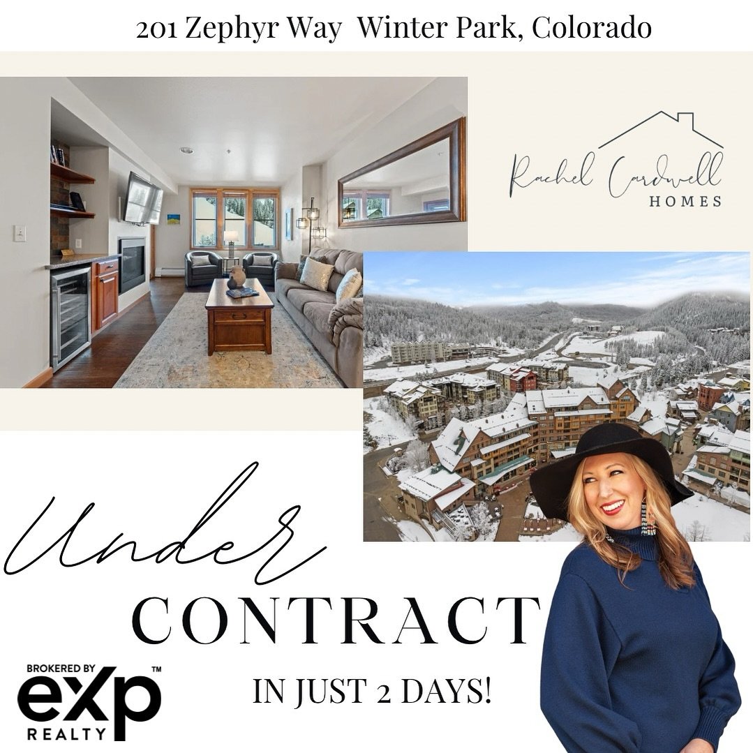 2 days! 😱

Multiple offers on this one, over list price.  So happy for my seller!! 🏔️

Ready to start your mountain search?  Let&rsquo;s chat!! 
Comment the word CHAT and we can jump on a call. 

#winterparkrealestate #movingtothemountains #mountai