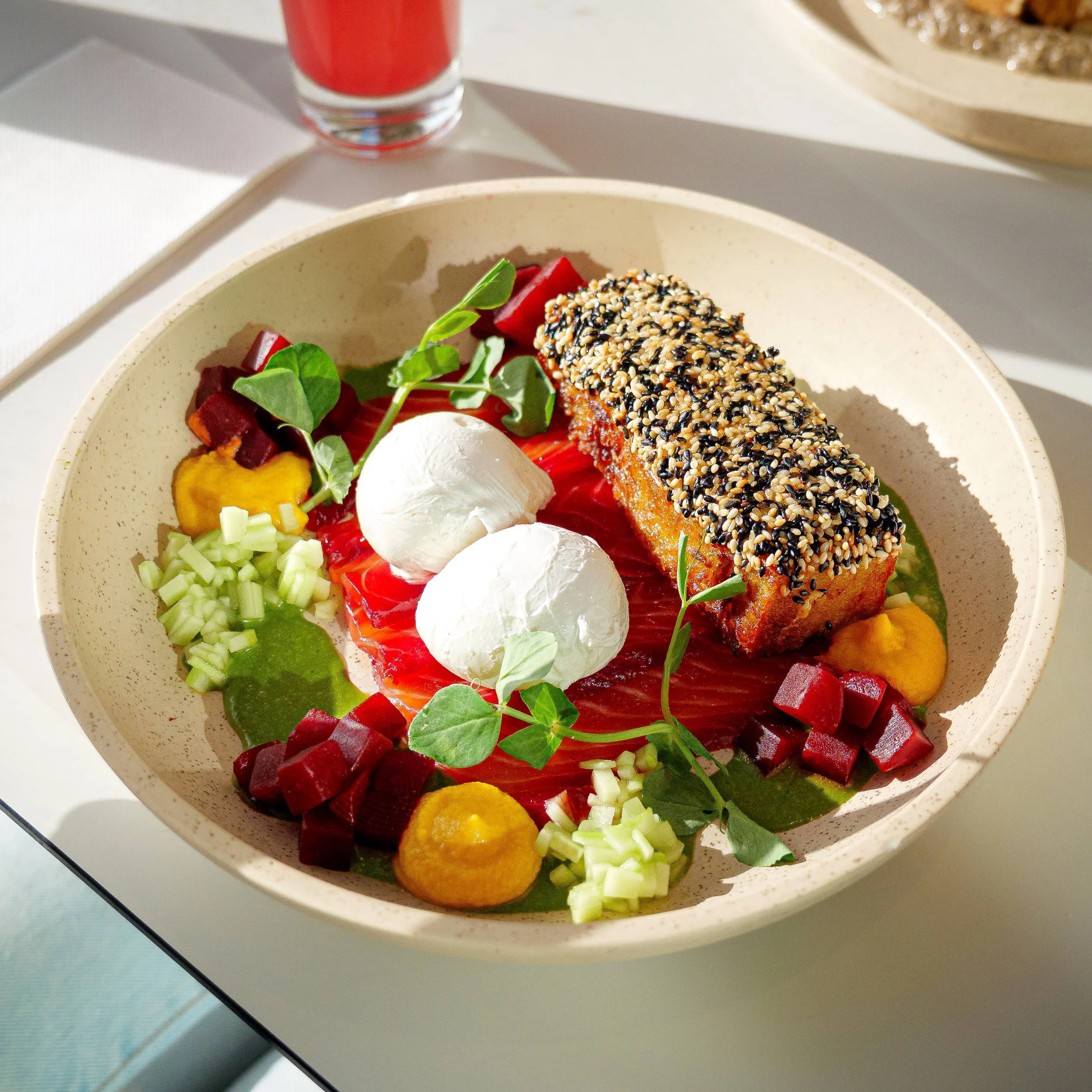 Beetroot Cured Salmon