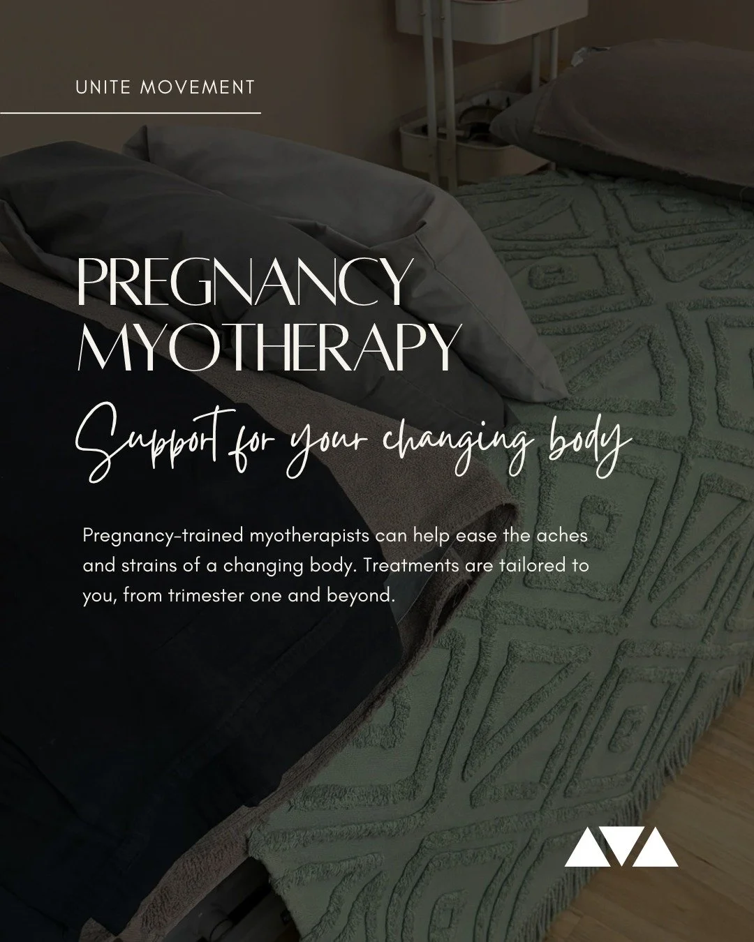While pregnancy pain and other pregnancy symptoms are very common, you do not have to go through them without relief. 
Myotherapy treatment by a qualified pregnancy-trained myotherapist is safe for both mother and growing baby, and can be a valuable 