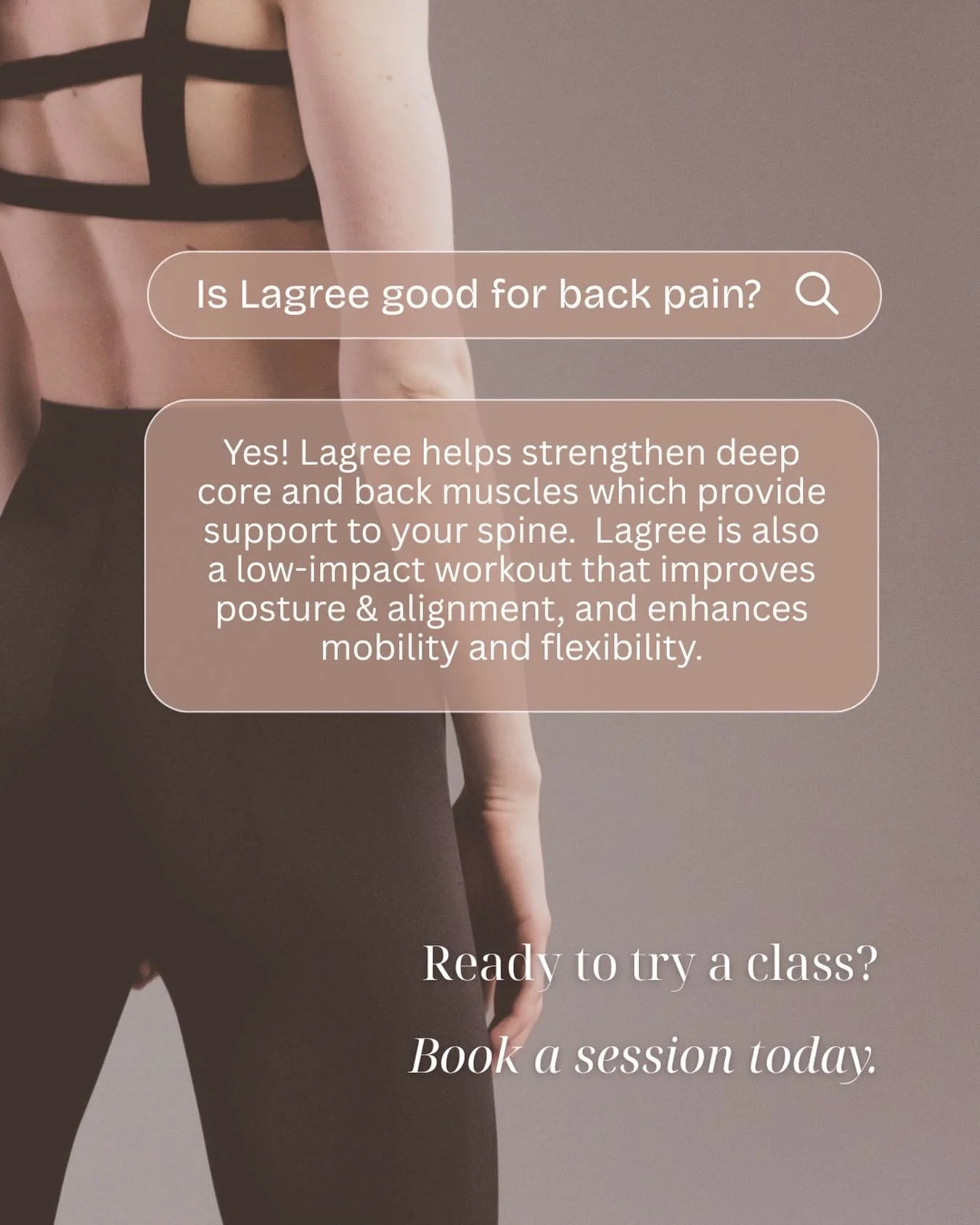 Did you know that one of the most common ailments people suffer from is back pain? 🤔 What causes back pain? There are many factors that can cause back pain but one of them is a weak core. Your core helps to support and stabilize your spine which can