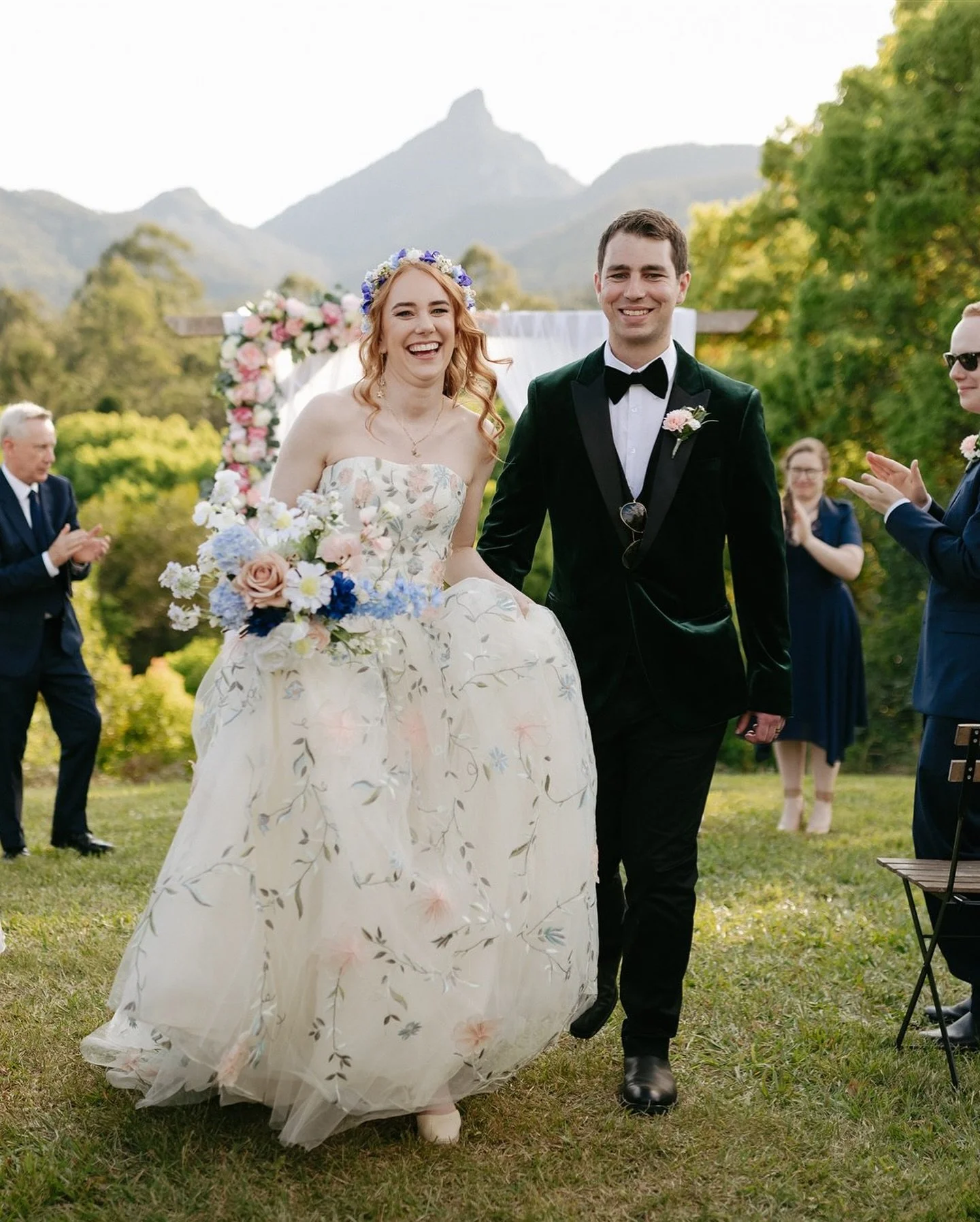 Rianna &amp; Steven - 20.09.24

Absolute stunner yesterday. Good people. Good food. Plenty of singing and dancing.

Swipe through to see the best ring bearer (Lexi), choose to have belly rubs in the ceremony instead of walking down the aisle with the