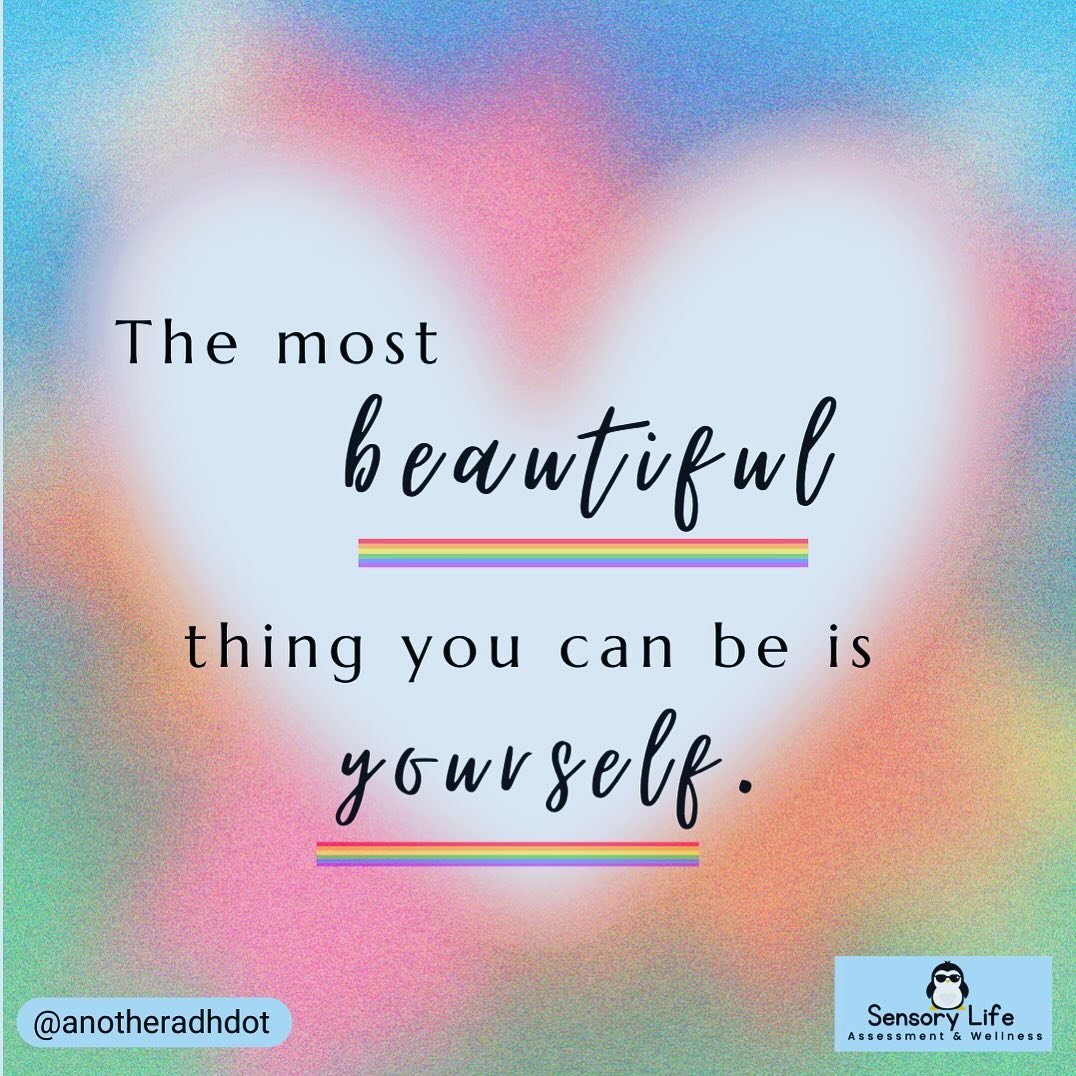 Envisioning a 🌎 where everyone feels safe to love, live, &amp; be truly, authentically themselves. 🤍 

#love #humankindness #youmatter #mentalhealthot #lovewins #june #pridemonth #loveislove #beyou #lovealwayswins 
&hearts;️🧡💛💚💙💜