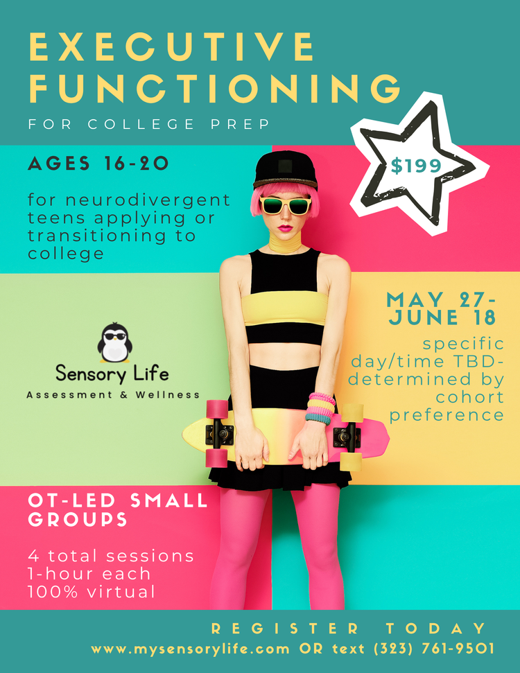 Executive Function Success Group flier