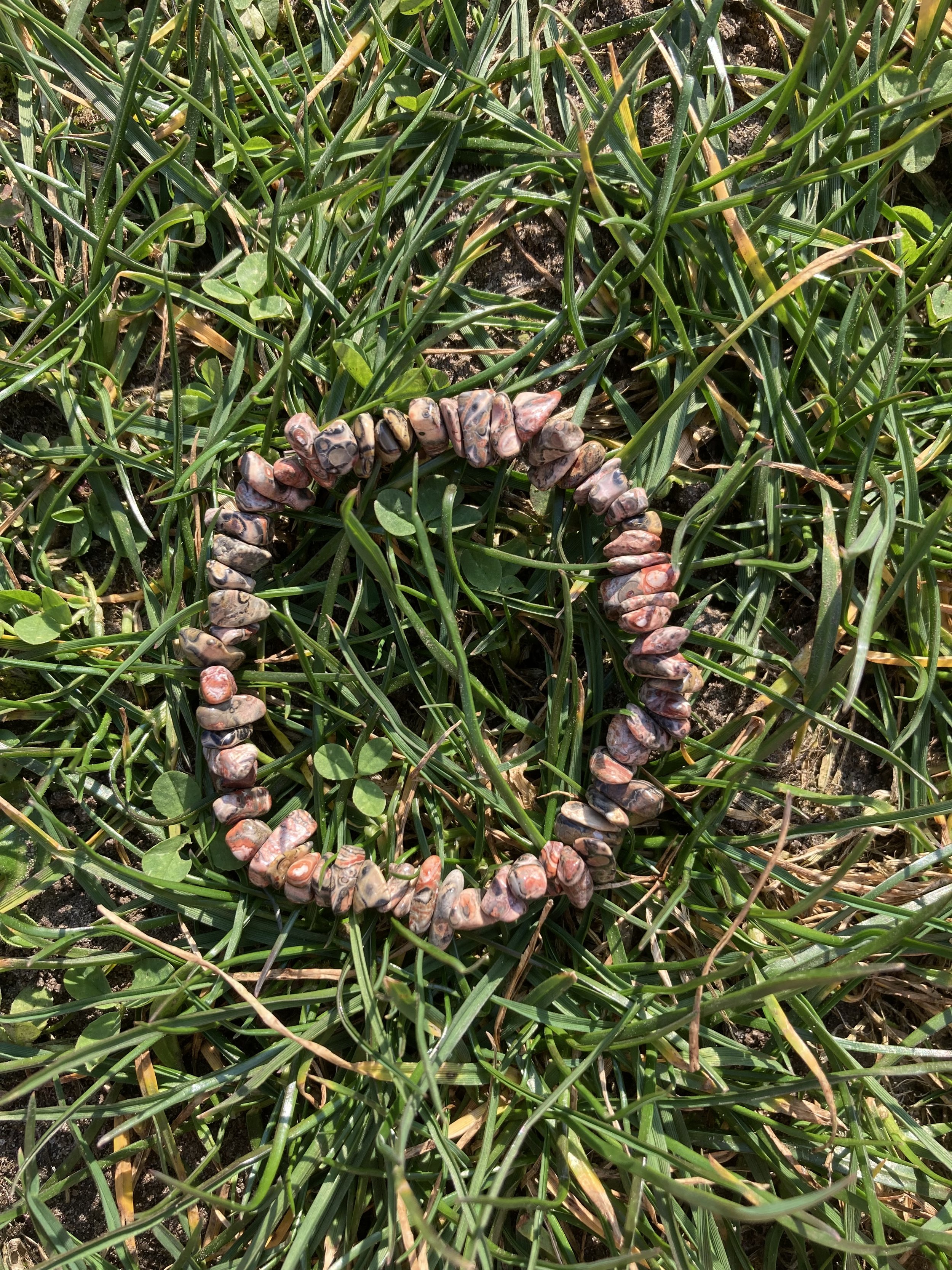 Edelsteen Armbandje - Luipaardagaat