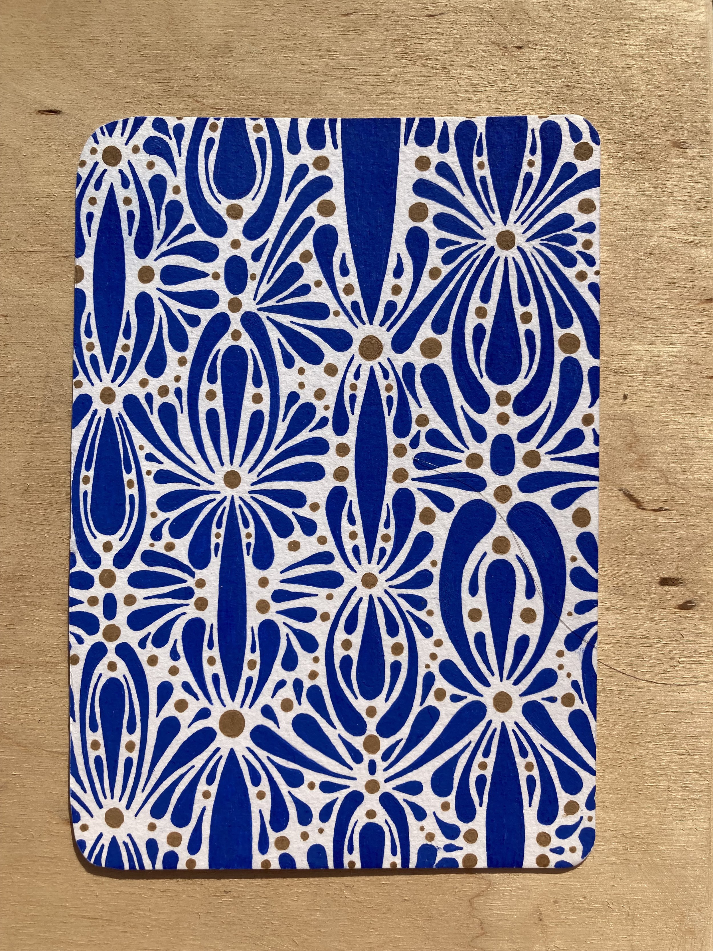 Kaartje Freeflow Donkerblauw