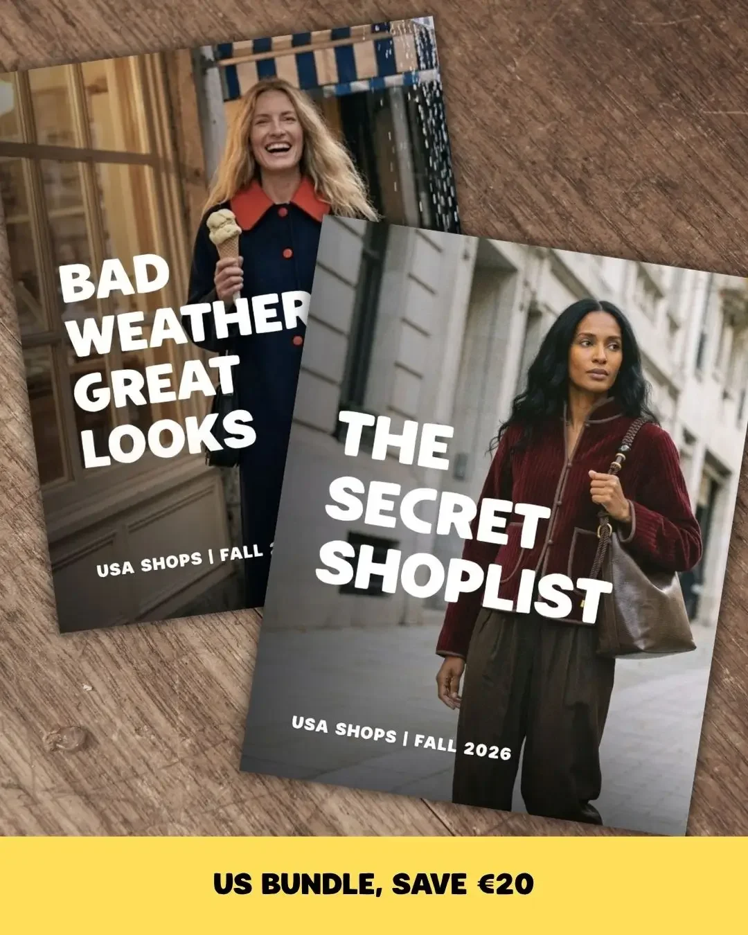 US BUNDLE: FALL + BAD WEATHER, GREAT LOOKS 2026