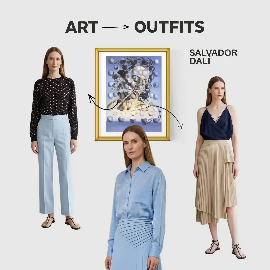 Spring Capsule Wardrobe 2026: A Dalí Painting Becomes a Wardrobe