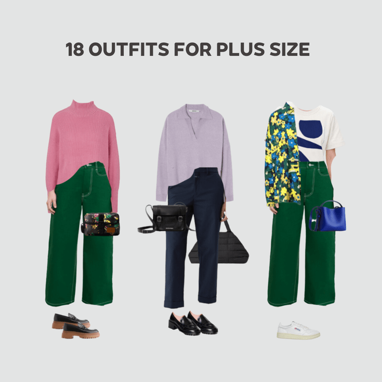 18 Outfit Ideas for Plus Size Capsule Wardrobe