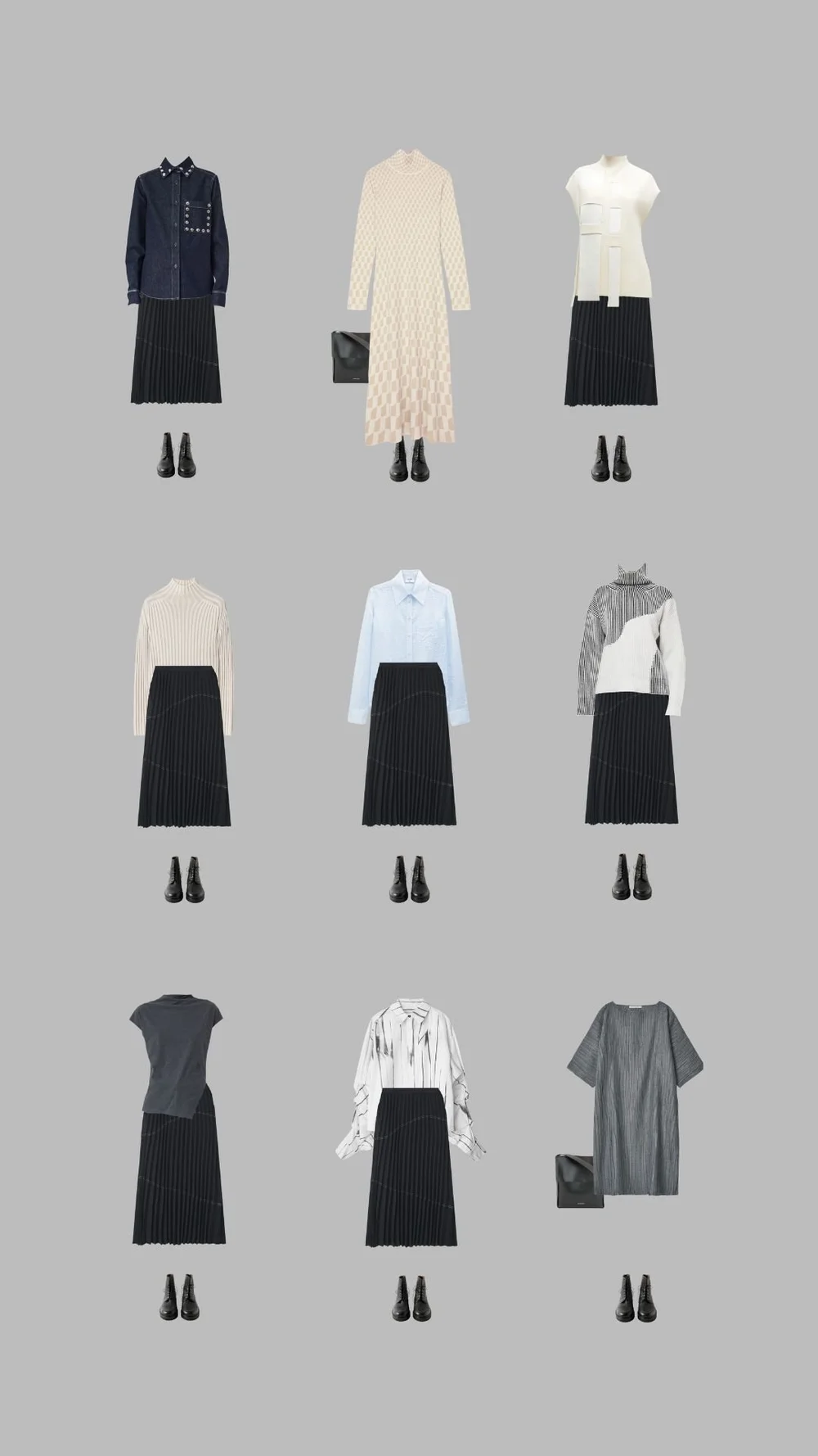 Dramatic Style Outfit Inspiration: Art-Infused Wardrobe