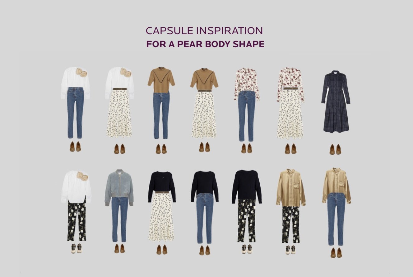 A capsule wardrobe for the inverted triangle body shape (40+ Style - How to  look and feel great over 40!)