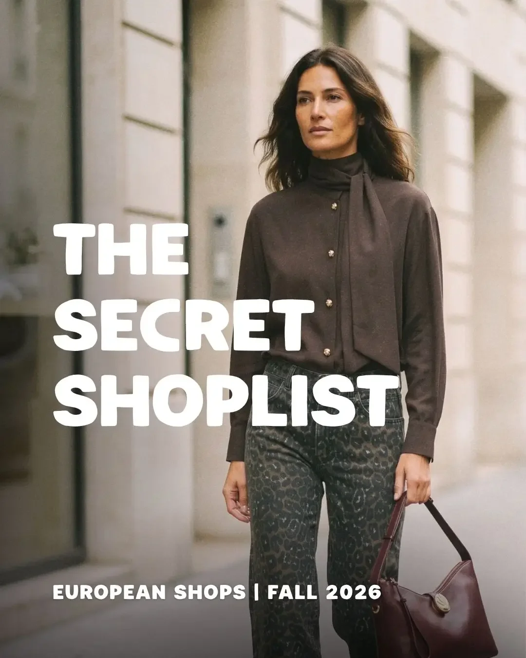 EU Secret ShopList, Fall 2026
