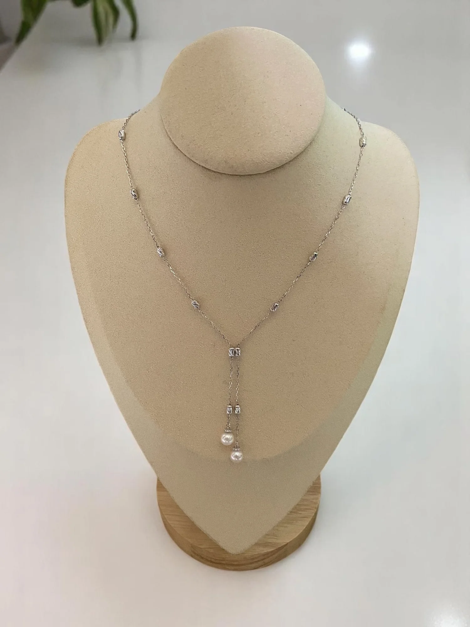 Pearl パンデイロ yumiy Yumi Freshwater Pearl Necklace | en route jewelry
