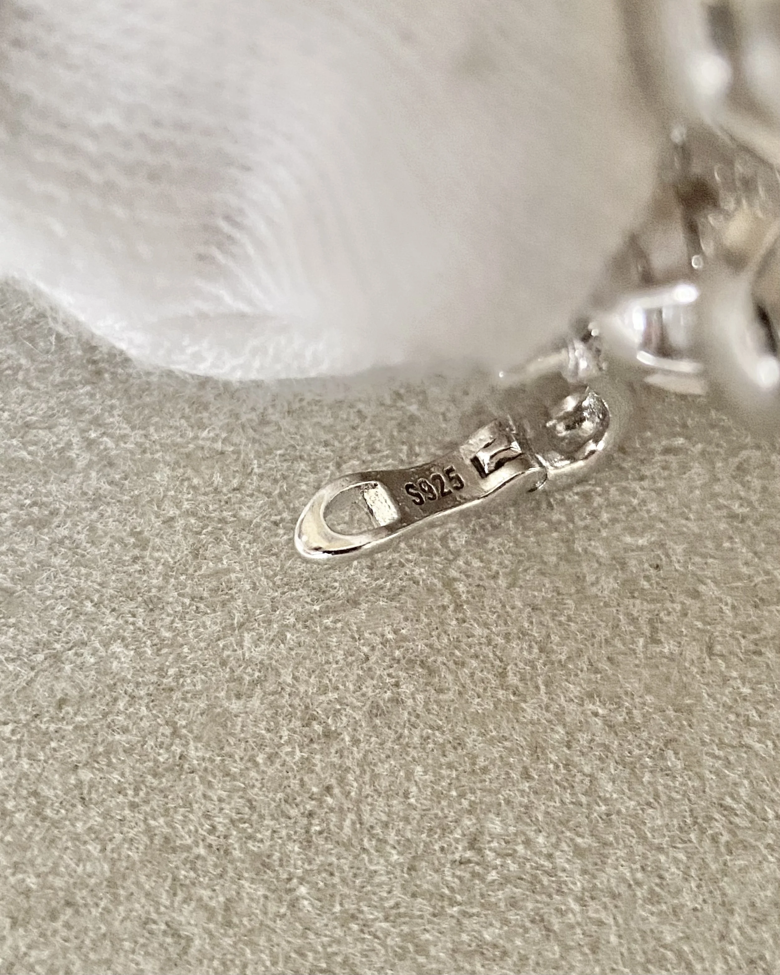 White Japanese Four-Akoya Pearl Floral Cross Pendant 6.2mm, Pink Overtones & Luminous Lustre, S925 Silver Openable Bail, Gift for Her Starlit Pearls