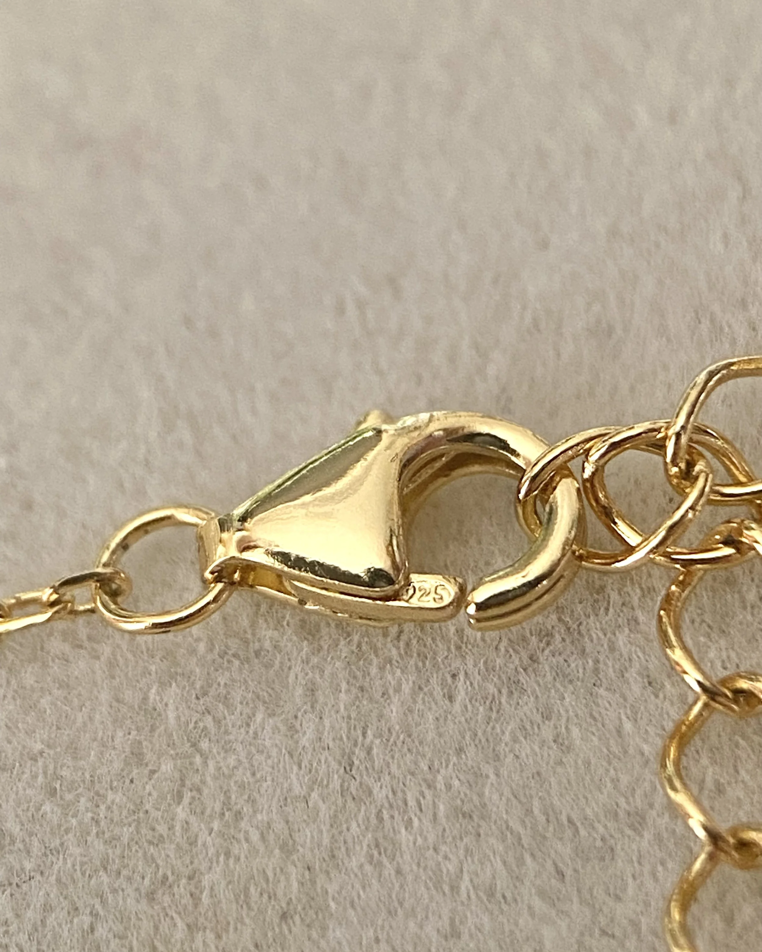 Japanese “Golden Dawn” Akoya Pearl Pendant Necklace 7.5mm, Creamy-Gold, Paperclip-Style w/ Sturdy S925 Rolo Chain,Jewellery Showpiece Starlit Pearls