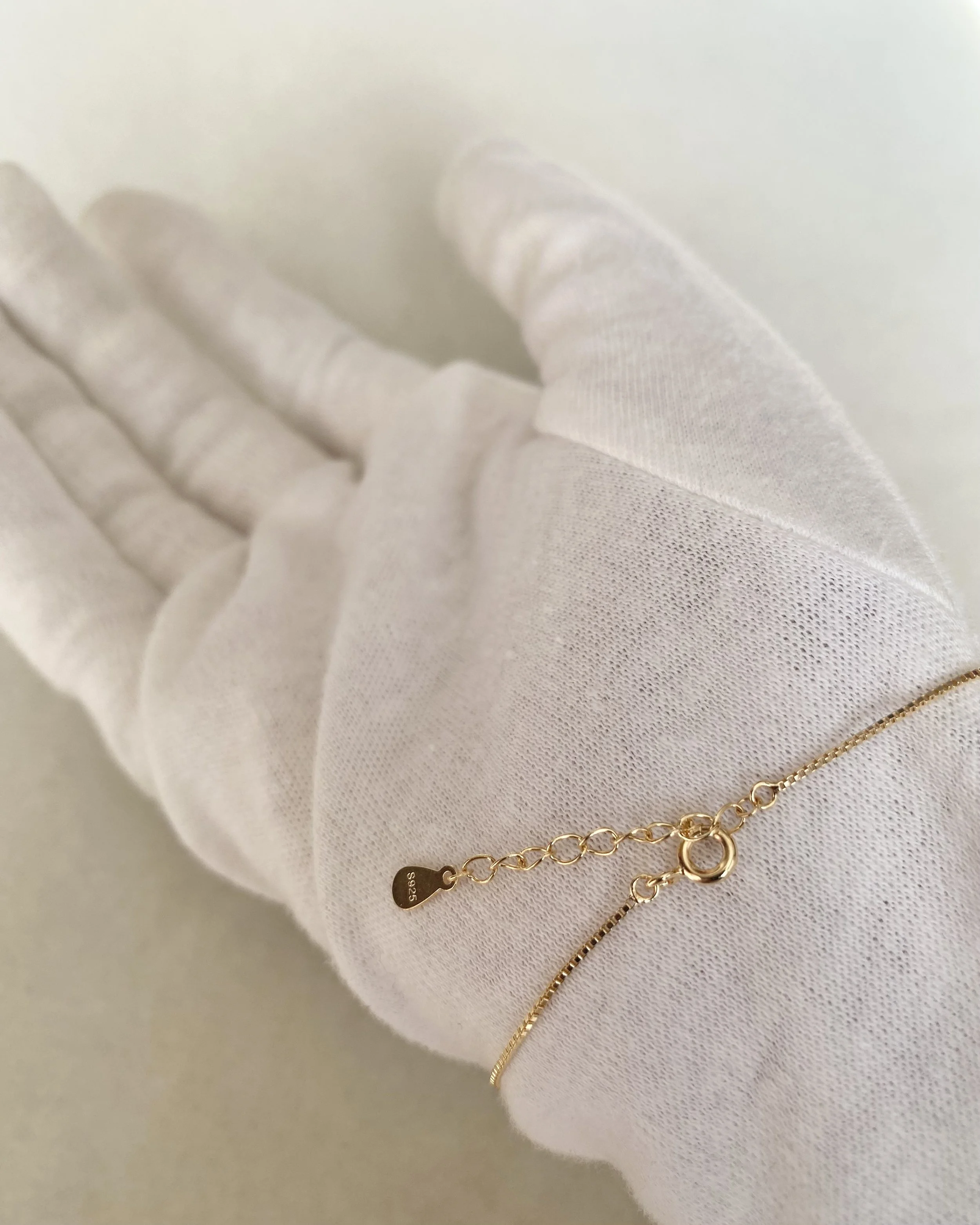 White Japanese Akoya Pearl Celestial Bracelet 7.4mm, MOP Moon & North Star with CZ, S925 Silver Adjustable Box Chain, Show Piece Starlit Pearls