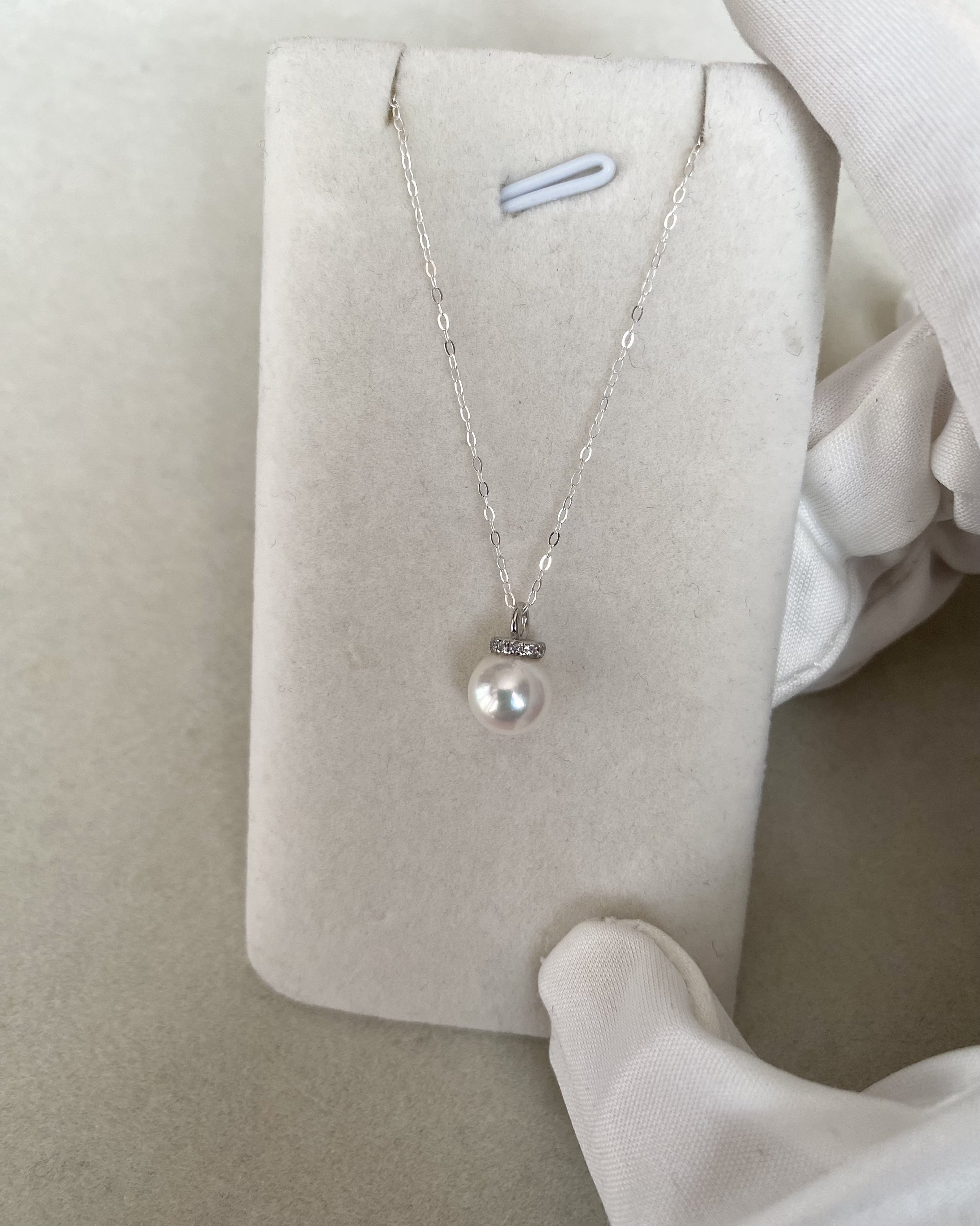 2-in-1 Convertible Top Gr. “Specially Selected” Japanese Crystal White Akoya Pearl Earrings 8mm, S925 Silver Rope-Twist Hoops/Pendant Starlit Pearls