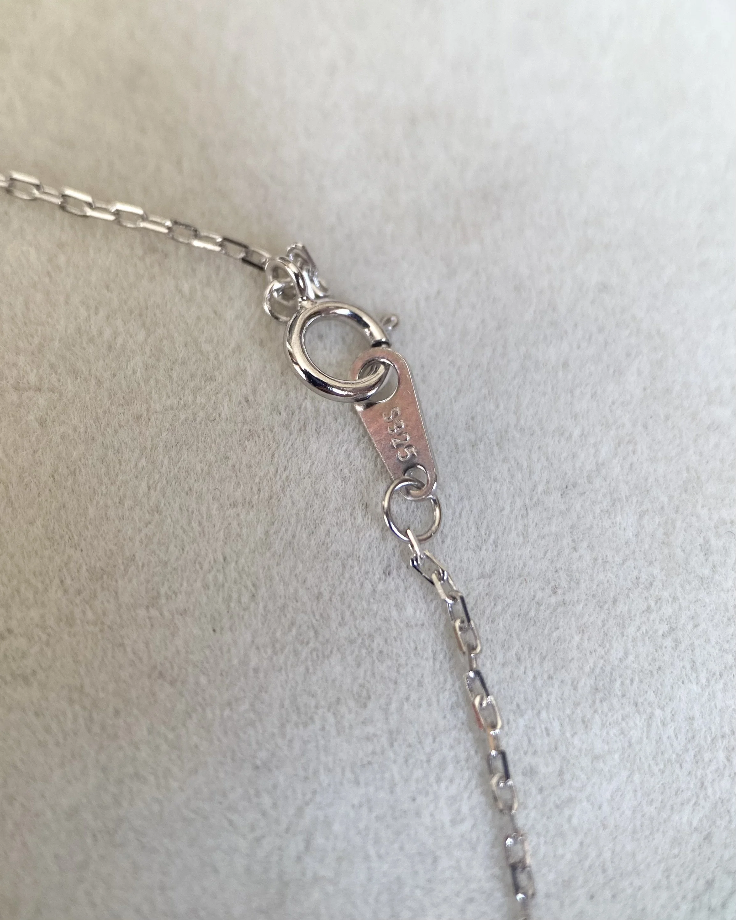 Top Gr Japanese Silver-Grey Saiundama Akoya Pearl Pendant Necklace 4.4mm, Radiating Ribbon Bow S925 Design, Iridescent Rainbow Orient Starlit Pearls