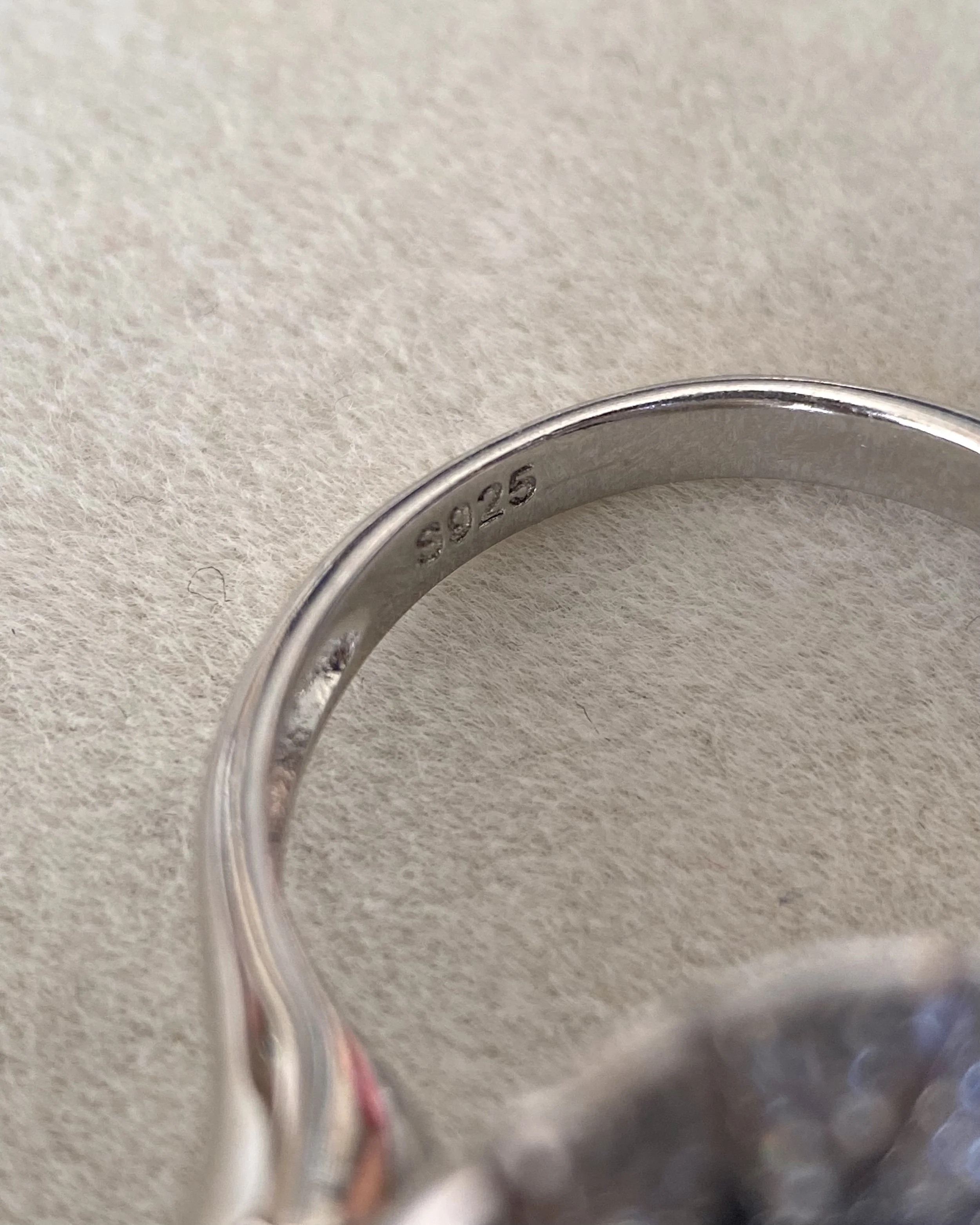 Tahitian Deep Peacock-Green South Sea Pearl Ring 9.5mm, Rich Mirror Lustre, Oriental-Inspired Sparkling Lotus-Leaf & Root S925 Design Starlit Pearls