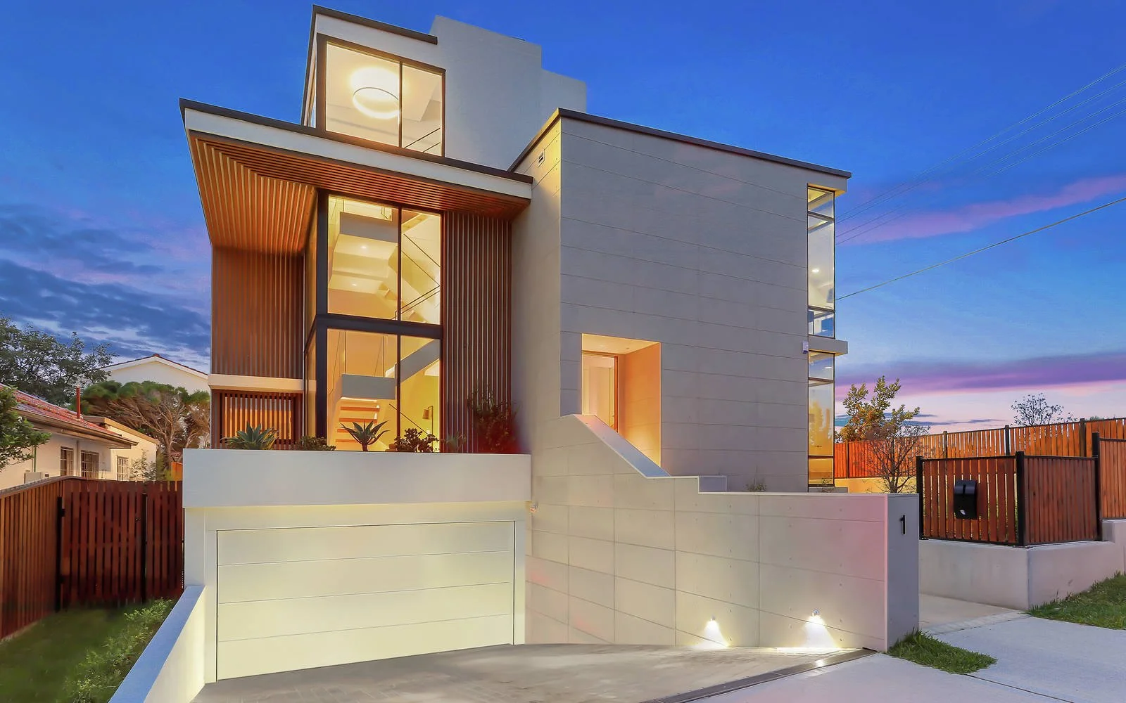 GEORGES ROAD VAUCLUSE NSW, DESIGN OF A NEW FREE STANDING DWELLING, COMMISSIONED BY PRIVATE CLIENT