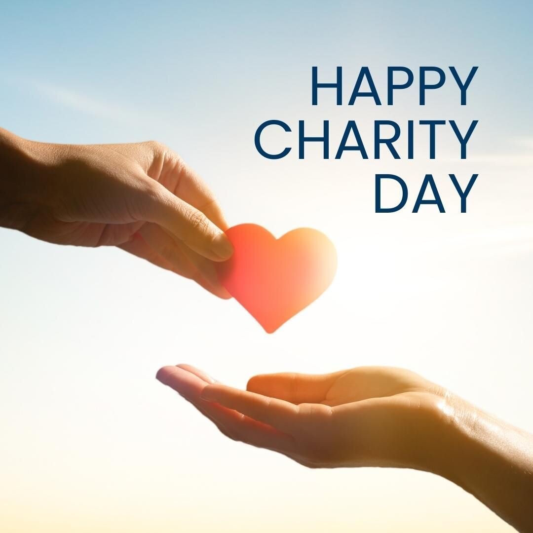 Today is charity day! It's a day to give back to our community and support those in need. Charities play a vital role in helping to make the world a better place. What charities do you like to give to? Share them in the comments below! Let's spread l