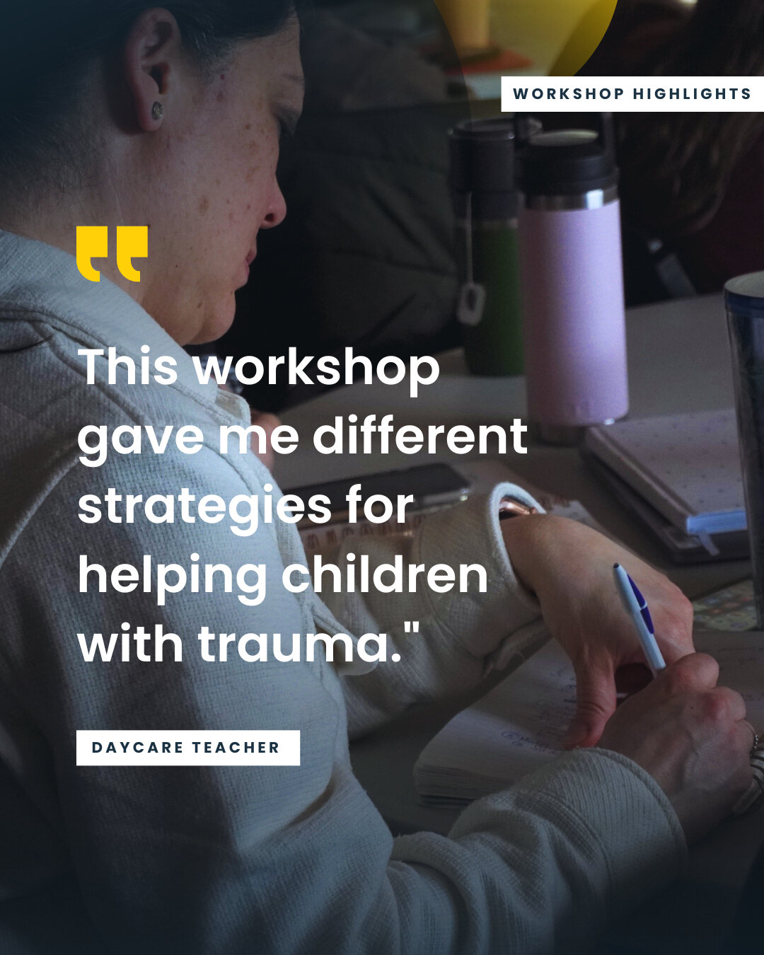 We hear first-hand from educators how challenging it is to support children with trauma backgrounds, while still caring for all the kids in their classroom.​​​​​​​​​
This fall we are planning to host pro-d workshops to equip educators and school staf