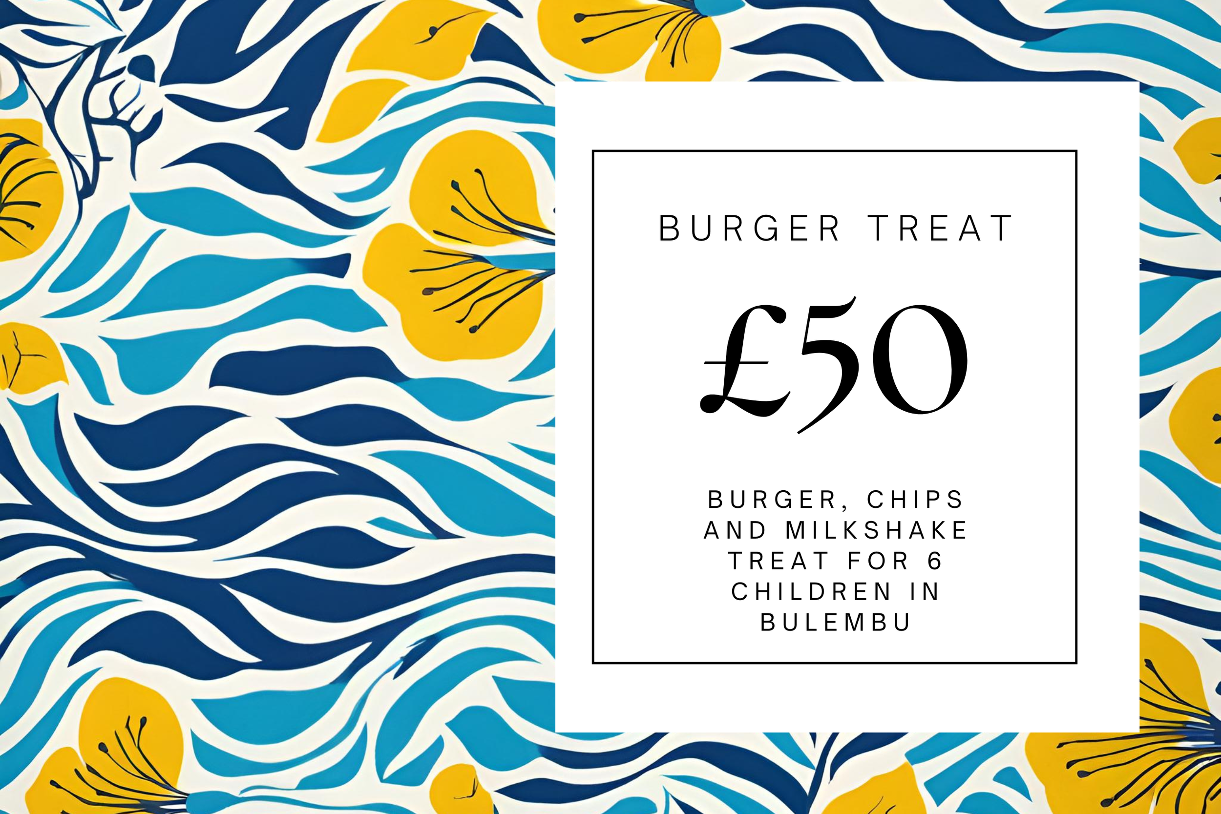 £50 Burger Treat