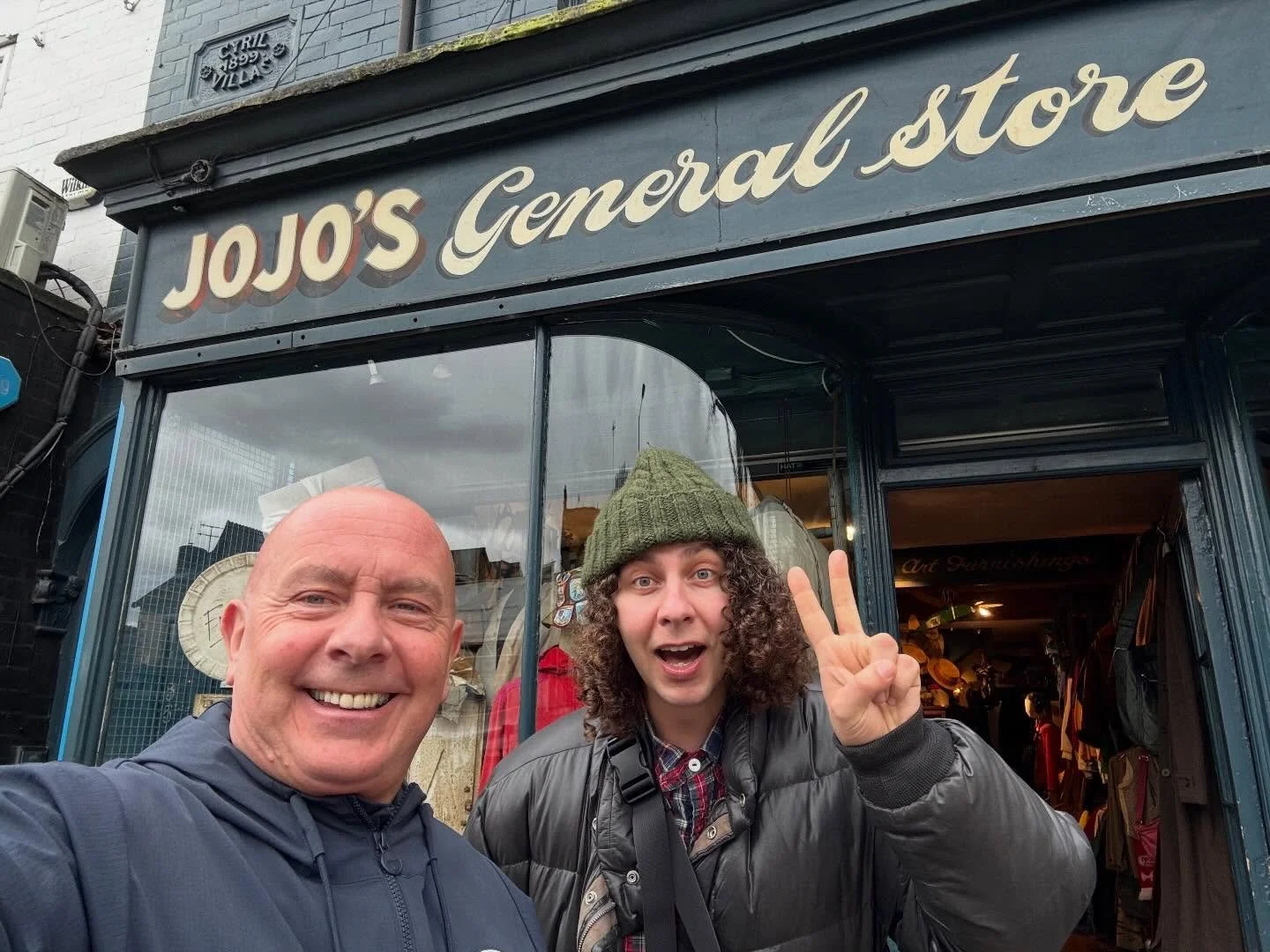 Great to catch up with @ragparadesheffield at JoJo&rsquo;s 
What an Aladdin&rsquo;s cave this place is
🤝 
#ragparadesheffield #stonedlove1982 #stoneisland #vintage #sheffield