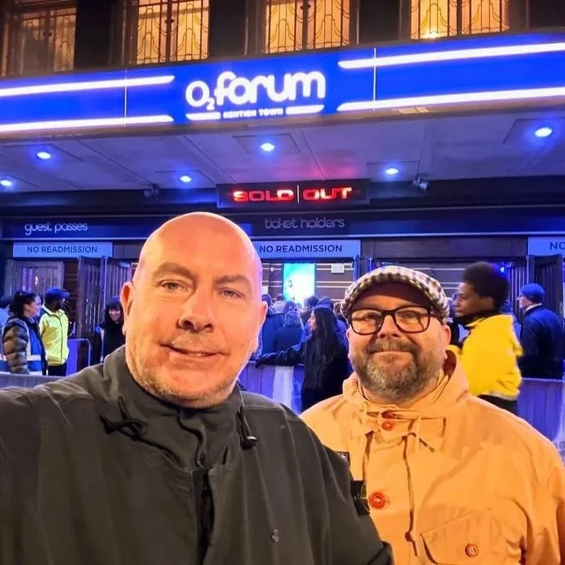 2 years ago with @delcleveland66 at the @liamgallagher @john___squire gig in Kentish Town 🎶 
-
#stonedlove1982 #liamgallagher #johnsquire #o&aacute;sis #stoneroses