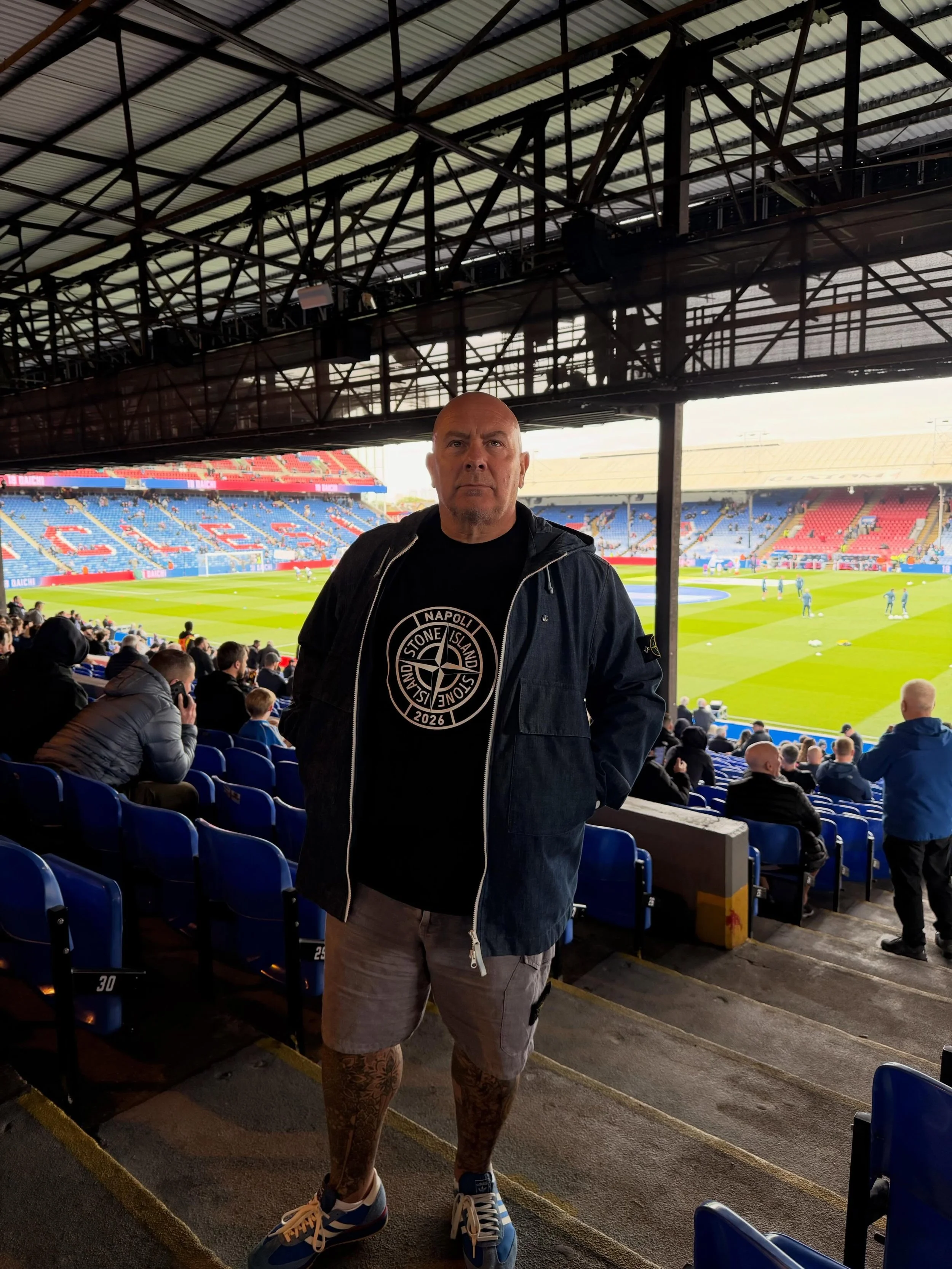 Worst stadium in the league 
#stonedlove1982 #stoneisland #awaydays #everton #coyb 🔵⚪️🔵