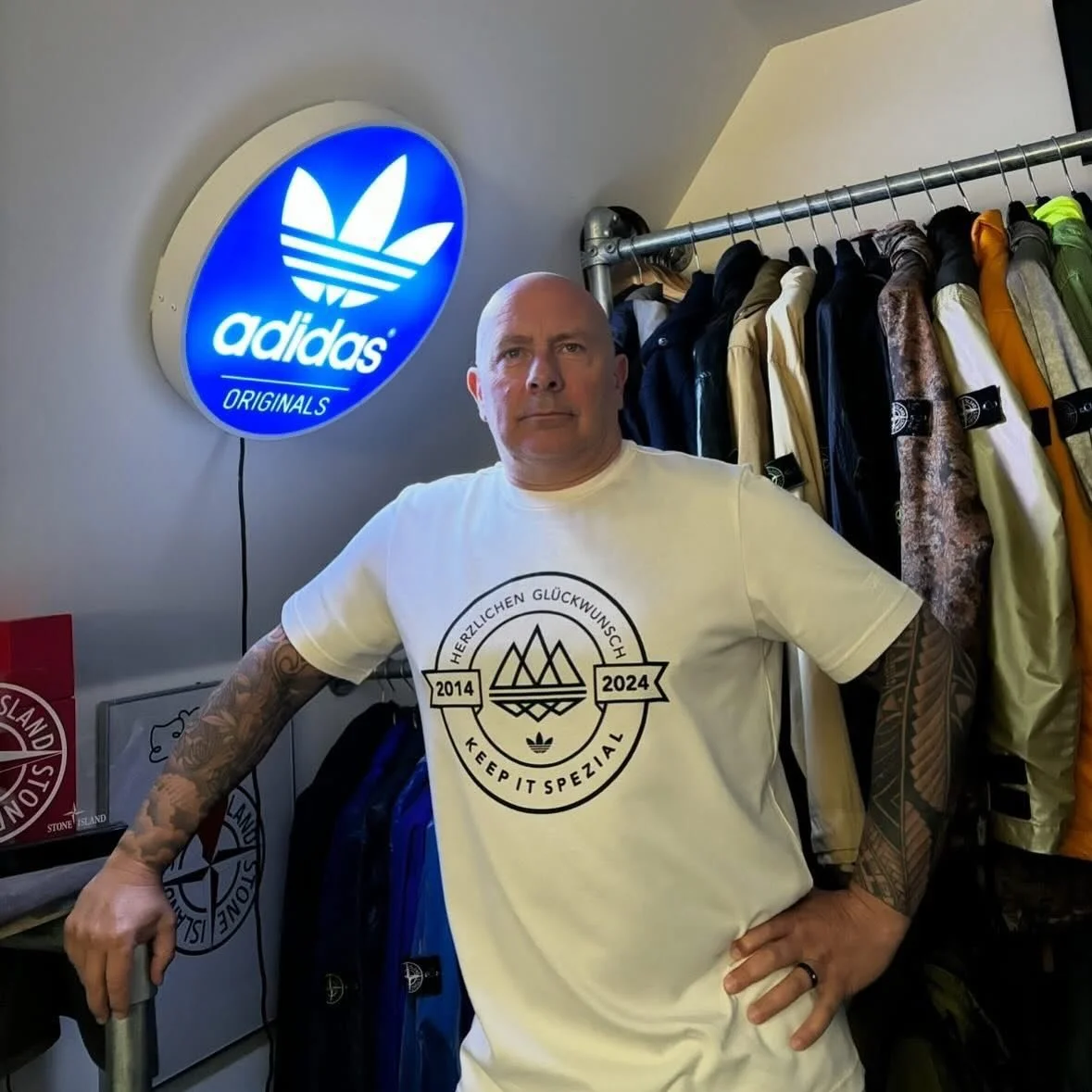 #stonedlove1982 #stoneisland #stoneislanduk #adidas #spzl