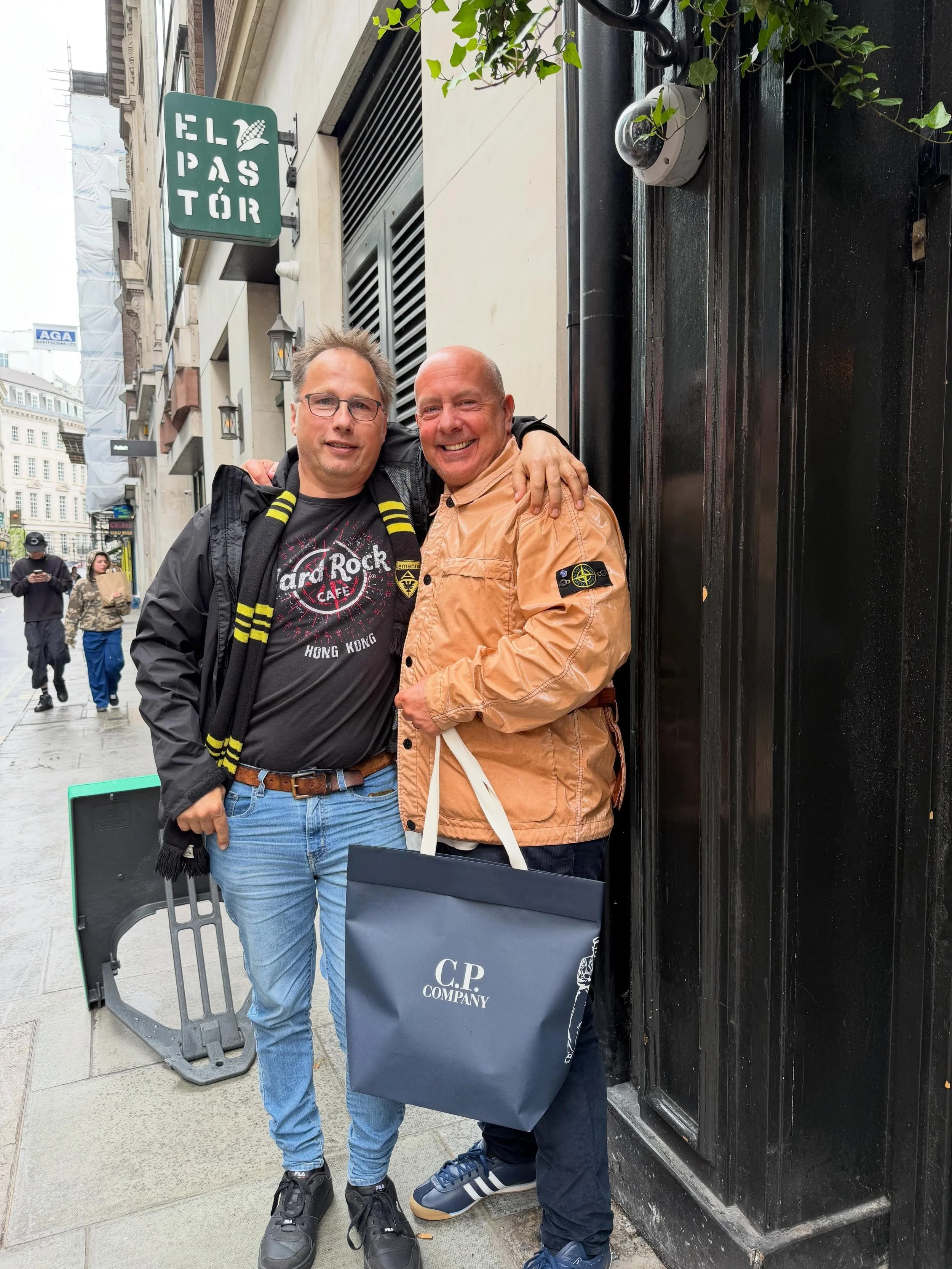So from the school exchange programme at my school between #cleethorpes &amp; #k&ouml;nigswinter in 1983, my exchange partner and I always make sure we meet up a couple of times a year. Great catch up today and hopefully get to see him on Everton&rsq