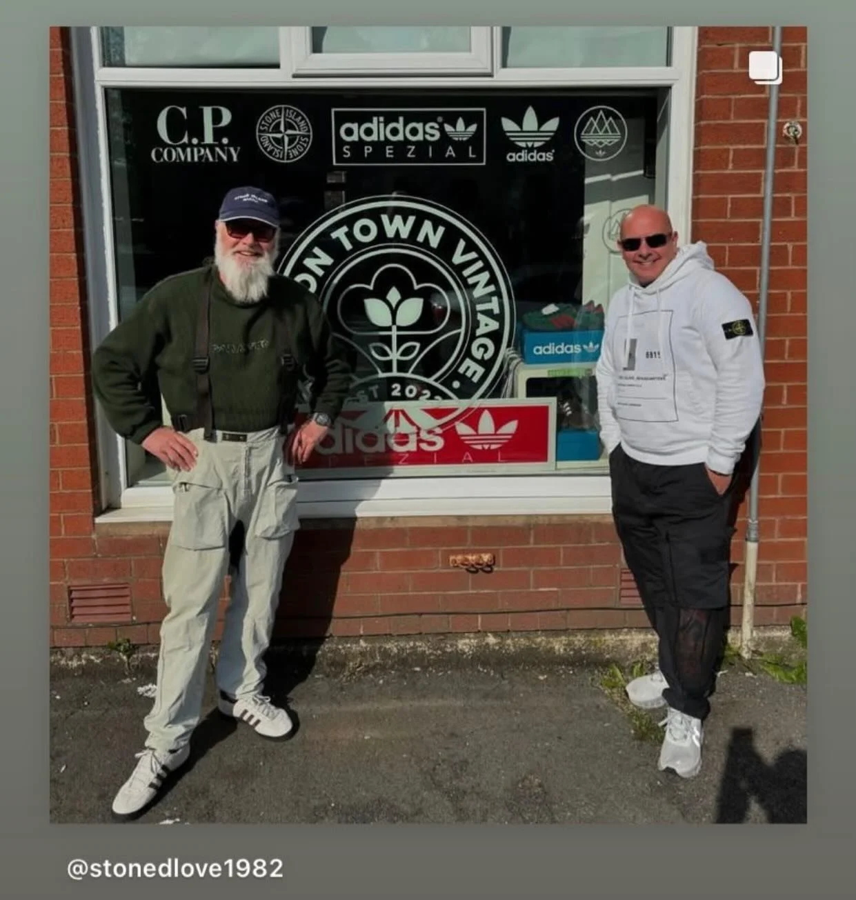 Lancashire&rsquo;s finest @cottontownvintage 
-
#stonedlove1982 #stoneisland #cpcompany #adidas #vintage