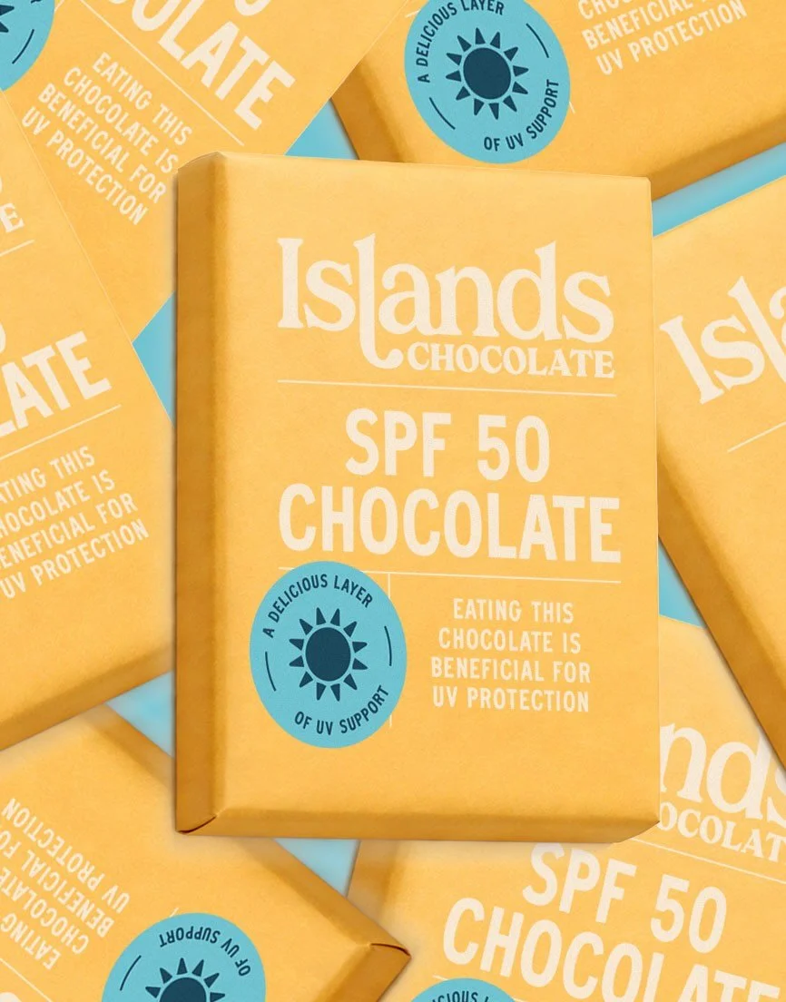 We can FINALLY reveal our HOTTEST new product launch of 2026.

We had some delicious ideas from you last week, but no-one quite guessed this one&hellip;

Our CHOCOLATE BARS ARE BACK, now with SPF50 to protect skin and please palates in one.

Cocoa Bu