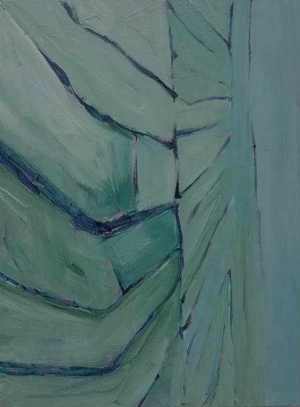 de deelen II, acrylics on canvas (80x60cm)