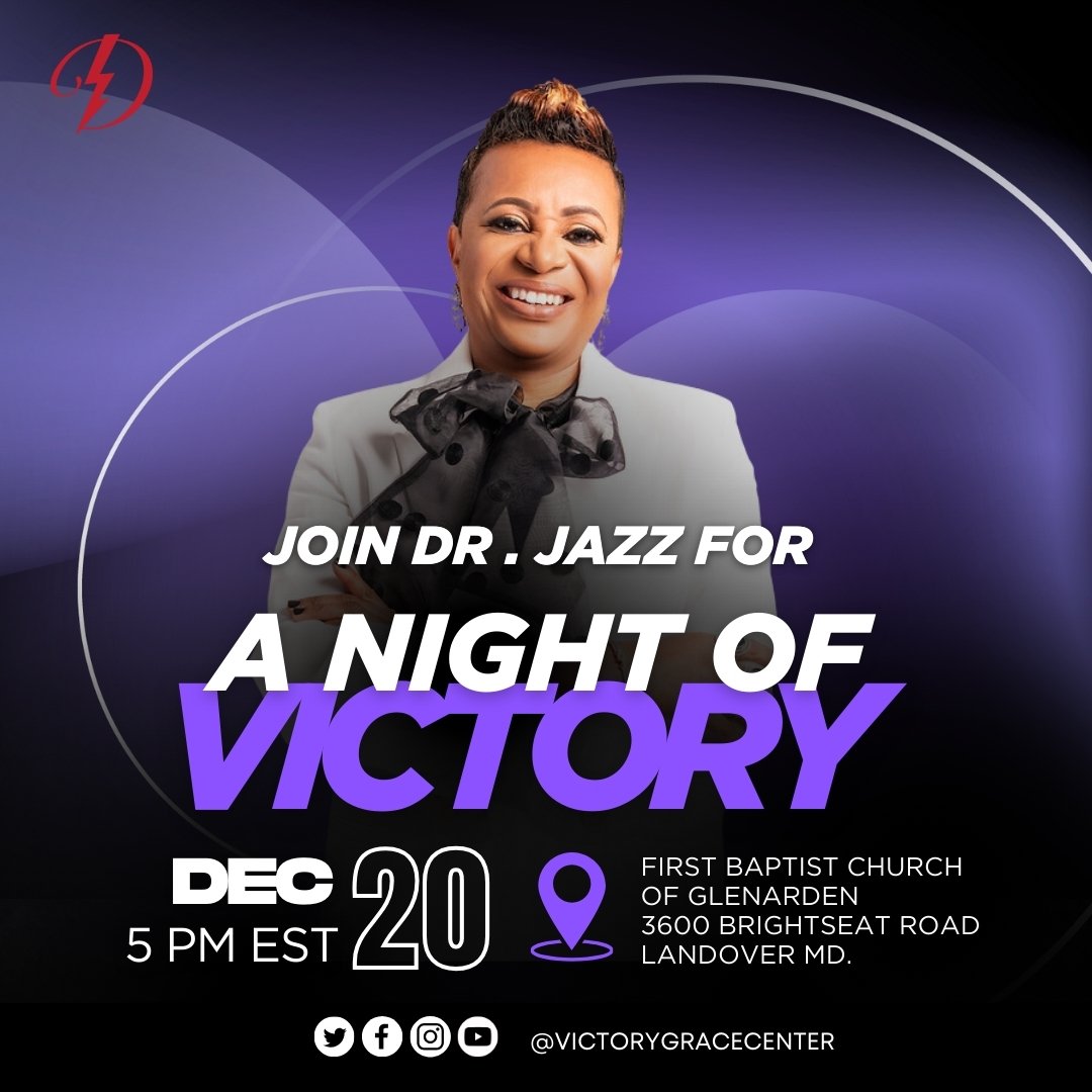 Join Dr. Jazz a Night of Victory
