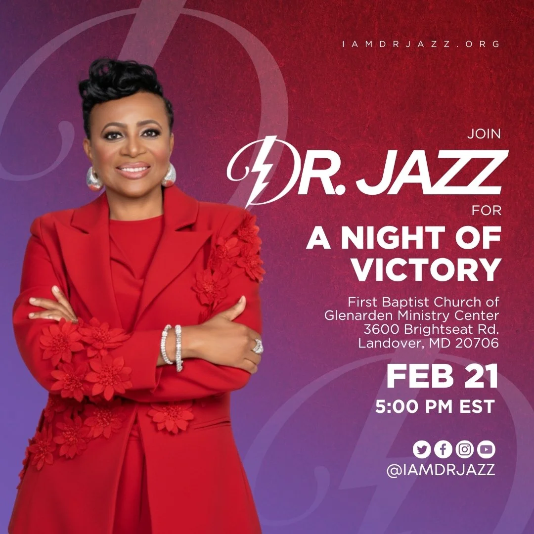 Join Dr. Jazz in person for A Night of Victory 