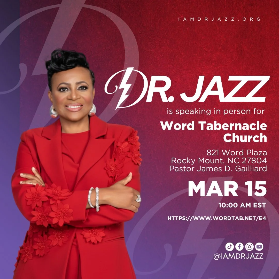 Join Dr. Jazz in person at Word Tabernacle Church [ INVITATION ONLY ] 