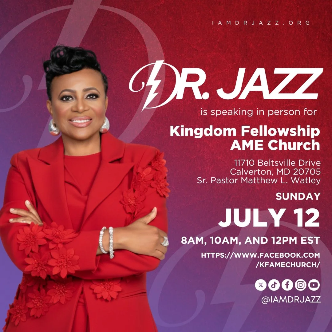 Join Dr. Jazz at Kingdom Fellowship AME Church