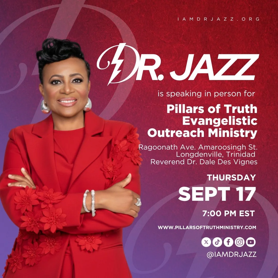 Join Dr. Jazz at Pillars of Truth Evangelistic Outreach Ministry