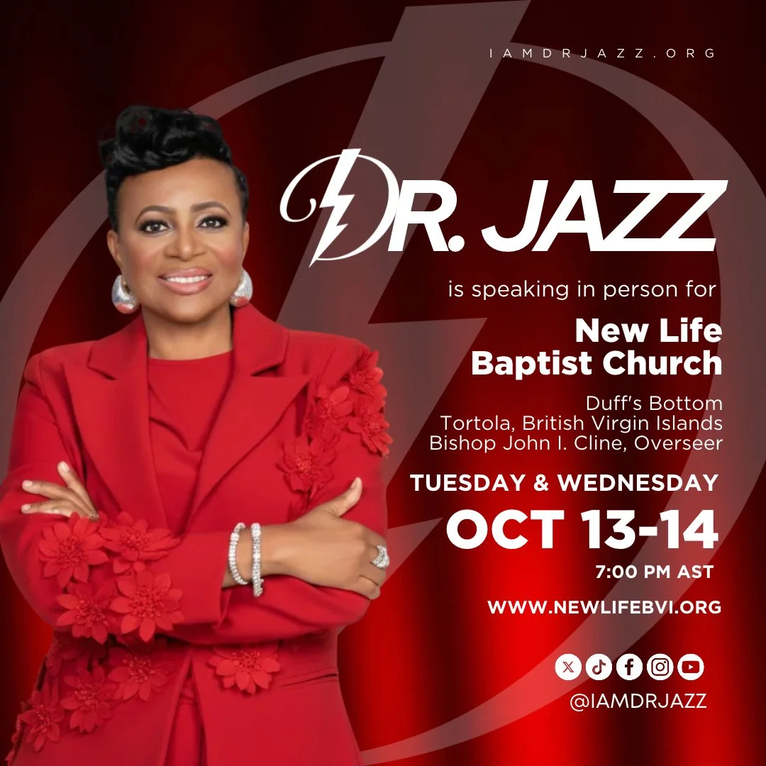 Join Dr. Jazz in person at New Life Baptist Church