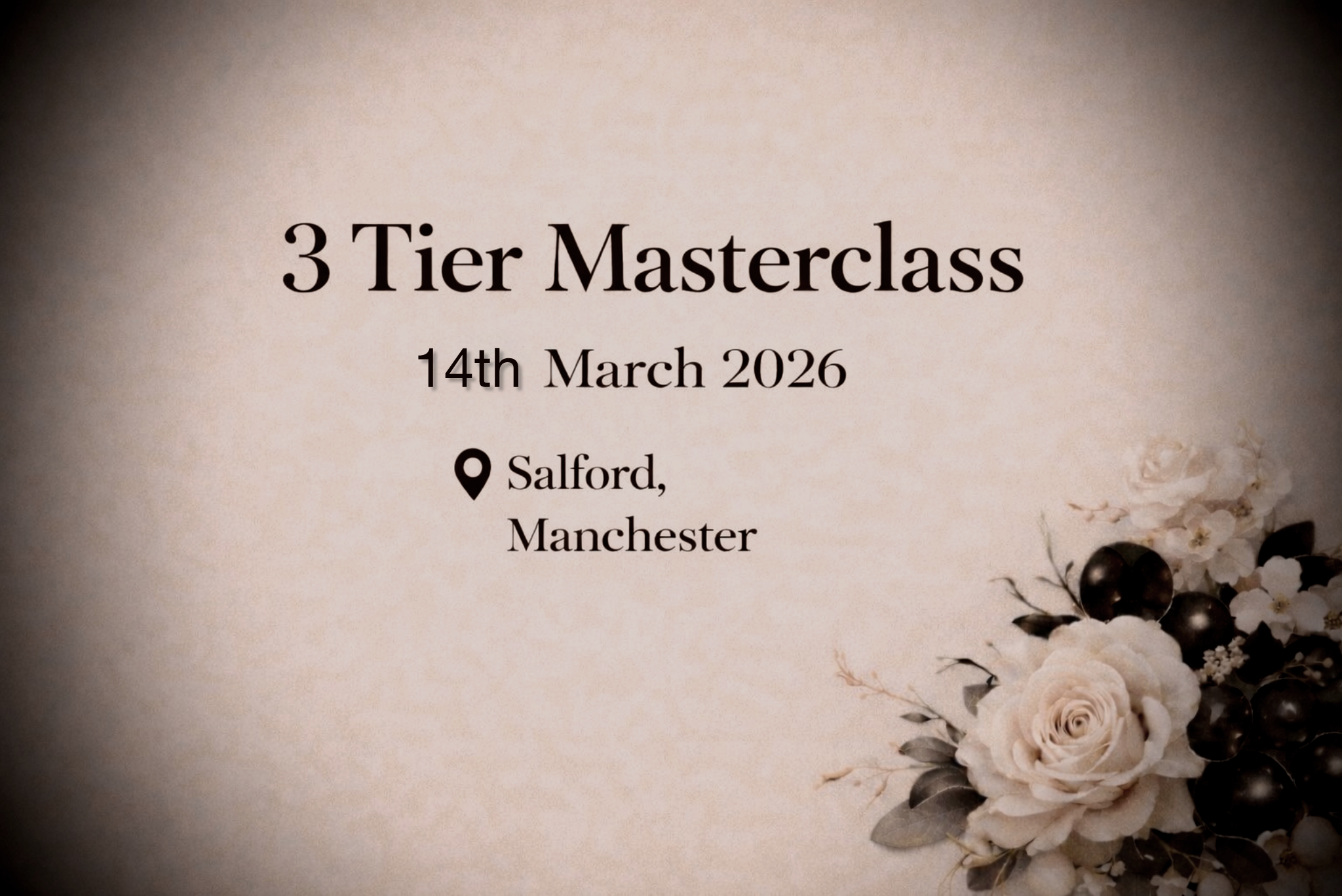 Wedding Cake Masterclass | 14/03/26