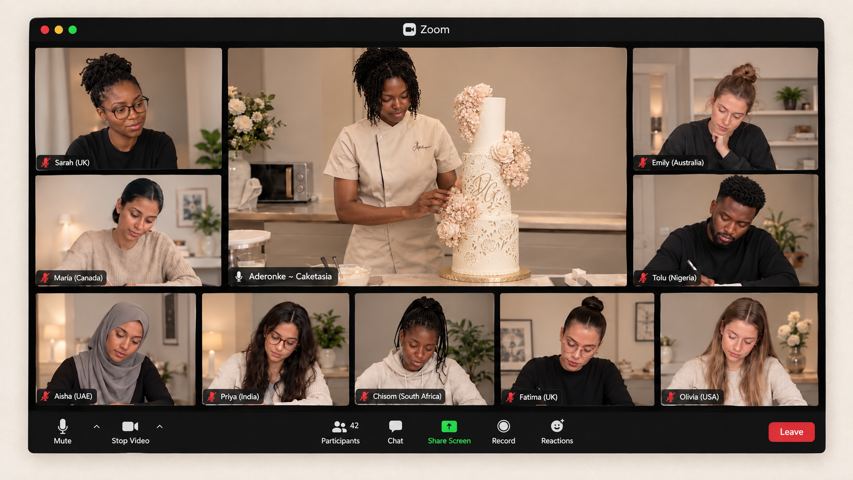 Live Online 3 Tier Wedding Cake Masterclass | 24th October 2026