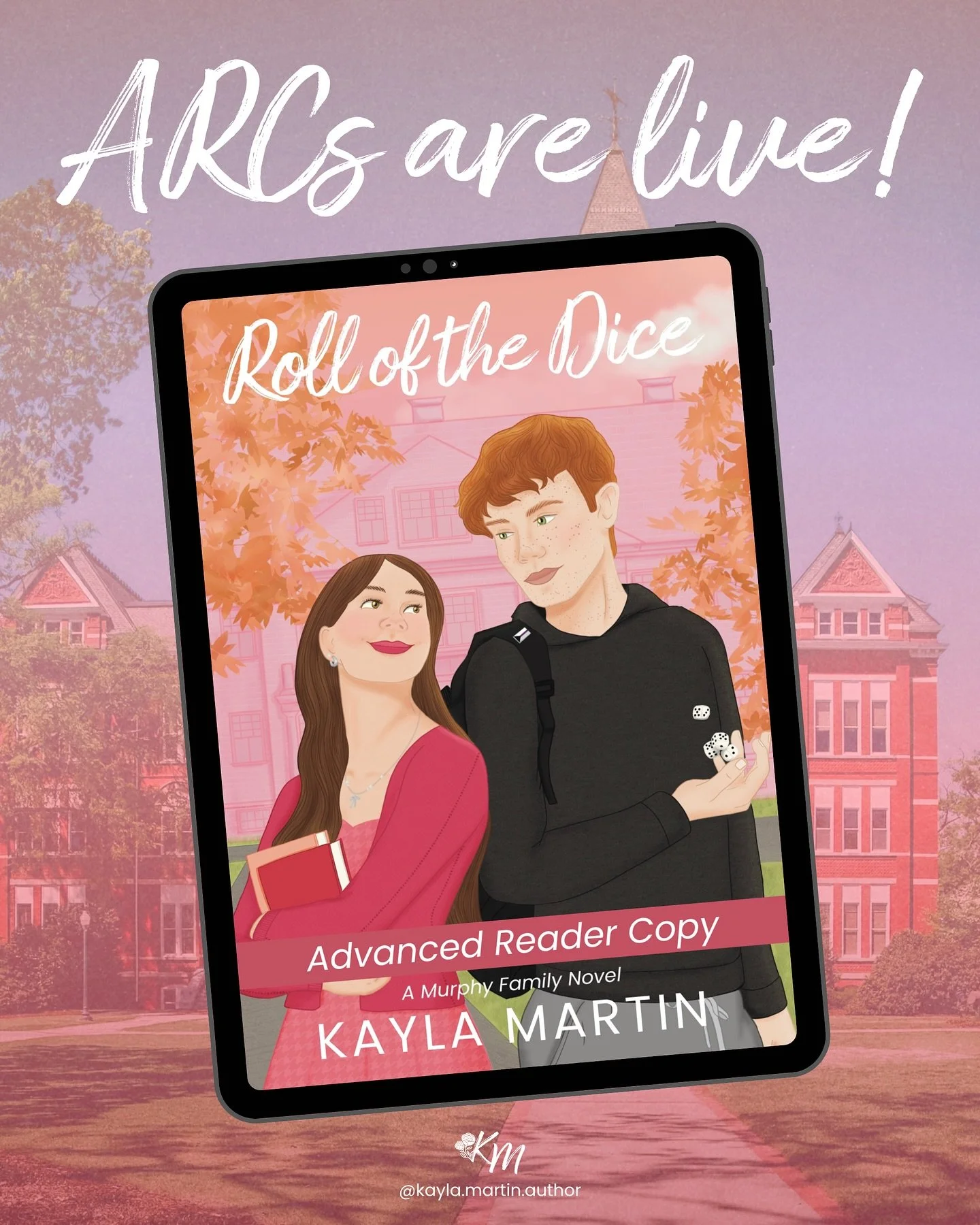 🎲 ARCs are live!!!

I may be in fully nesting mode getting ready for da baby that I forgot to create posts for the last week-ish &mdash; BUT I didn&rsquo;t forget to get those ARCs ready 🙂&zwj;↕️

Check your emails and enjoy this fake dating enemie